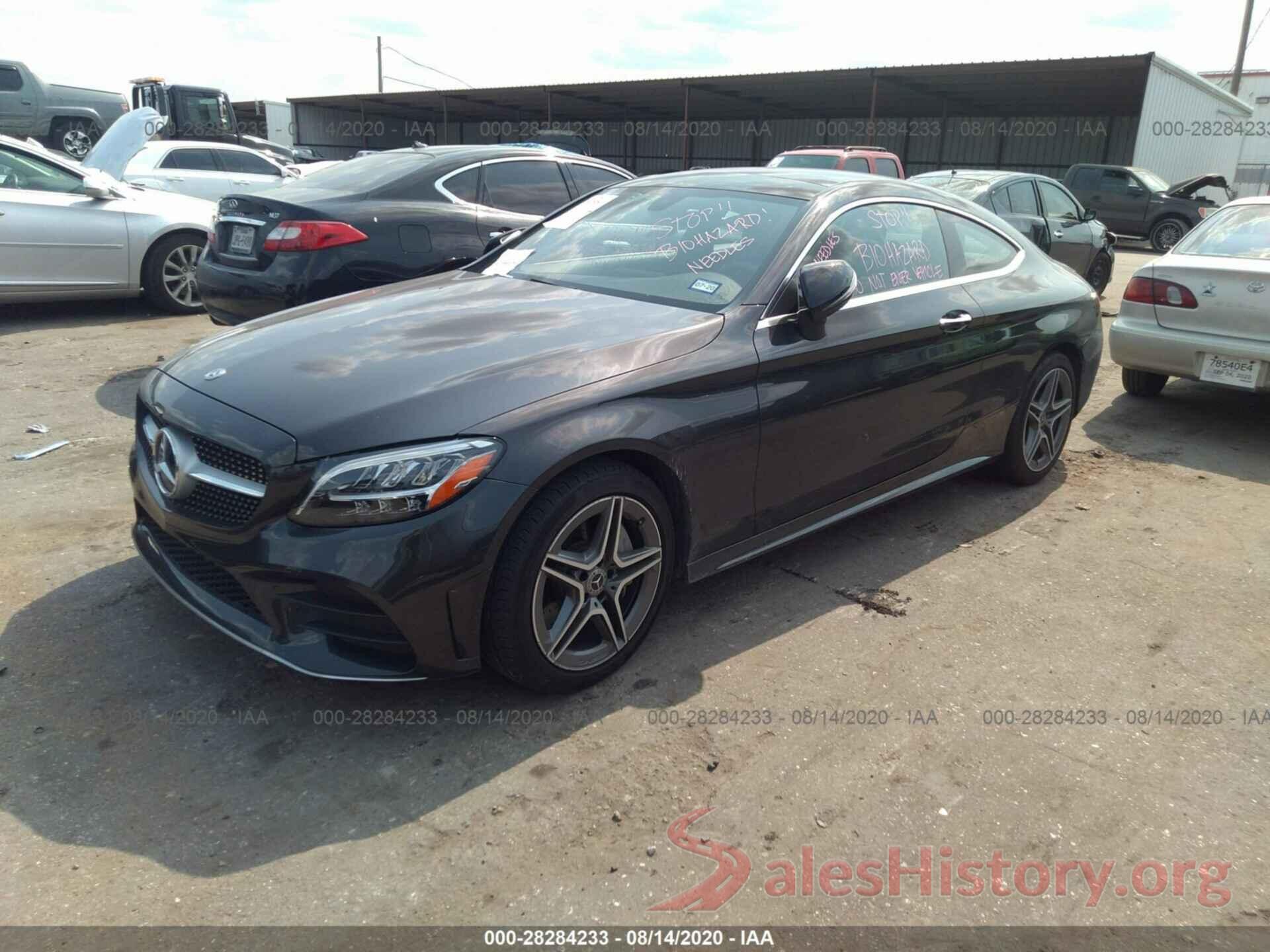 WDDWJ8EB3KF786110 2019 MERCEDES-BENZ C-CLASS