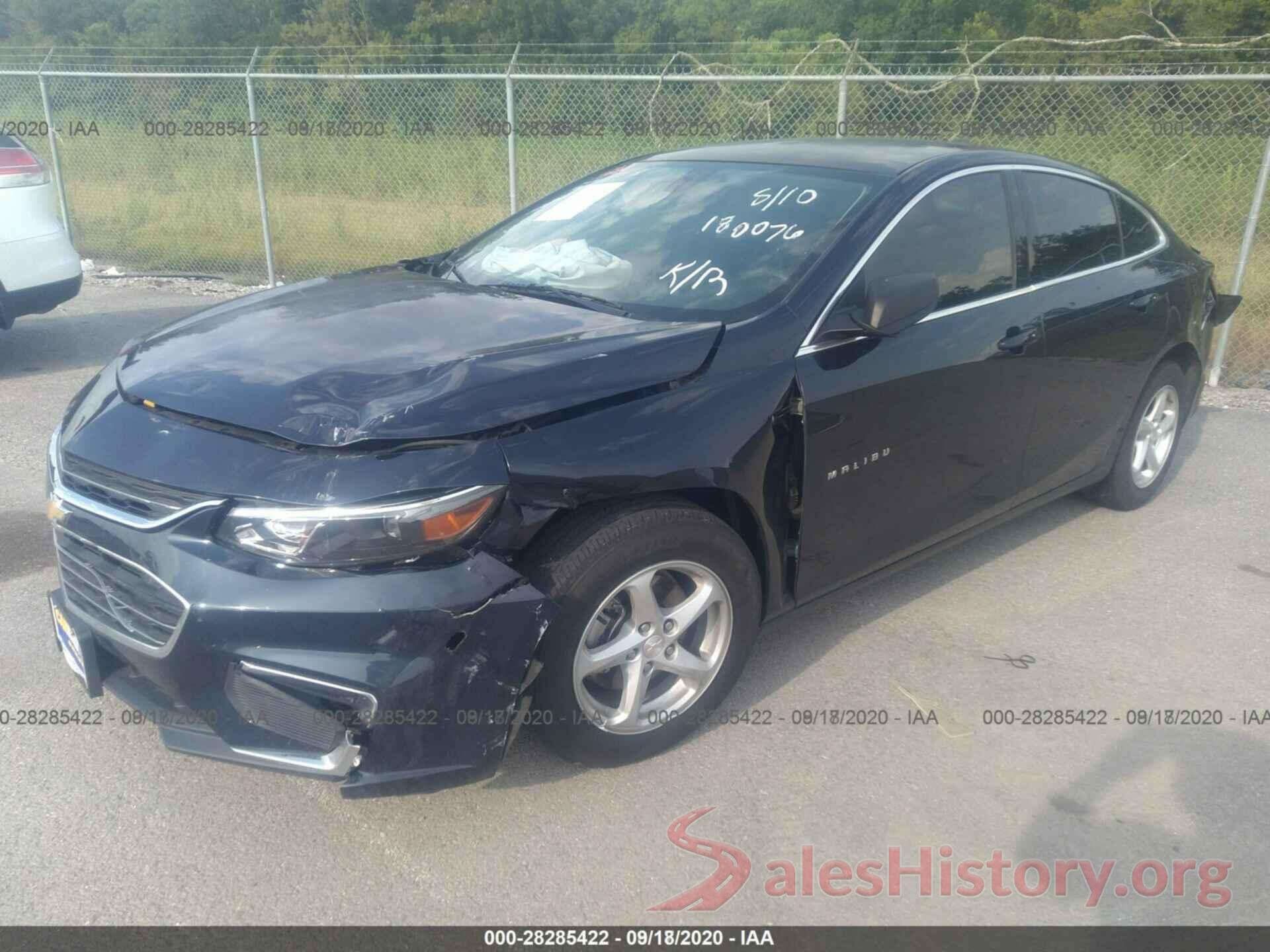 1G1ZB5STXHF180076 2017 CHEVROLET MALIBU