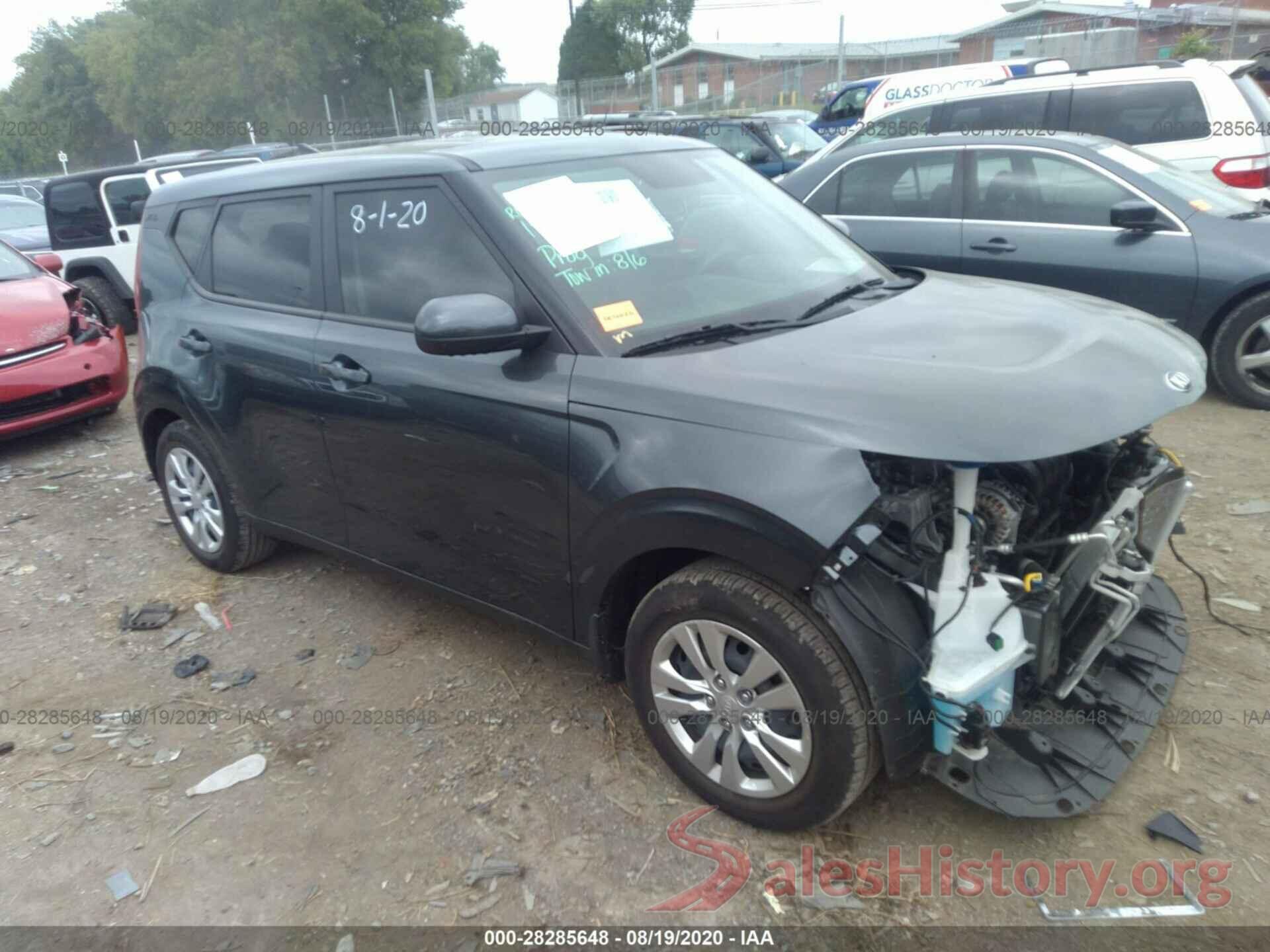 KNDJ23AU2L7080009 2020 KIA SOUL