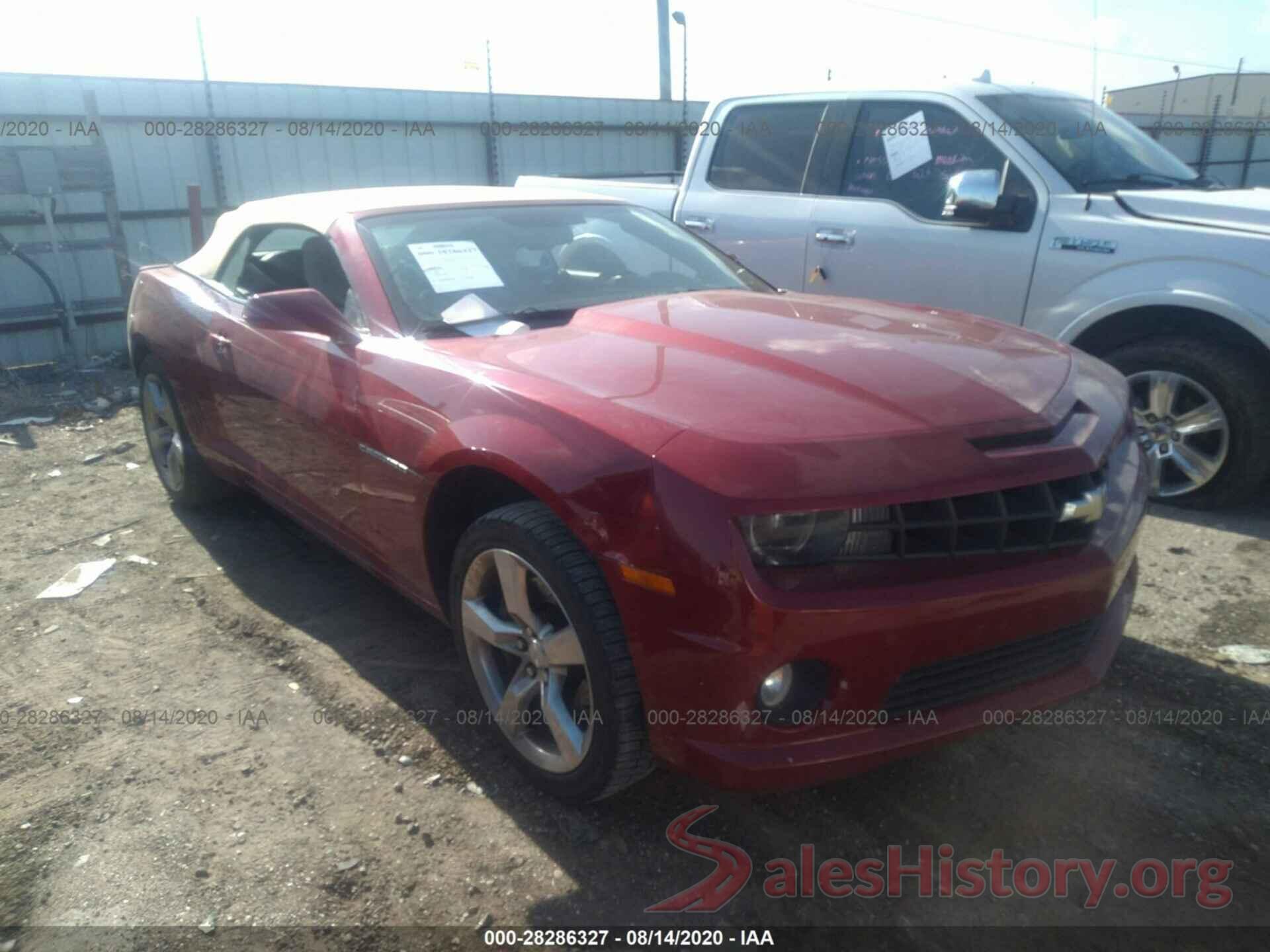 2G1FK3DJ4C9200553 2012 CHEVROLET CAMARO