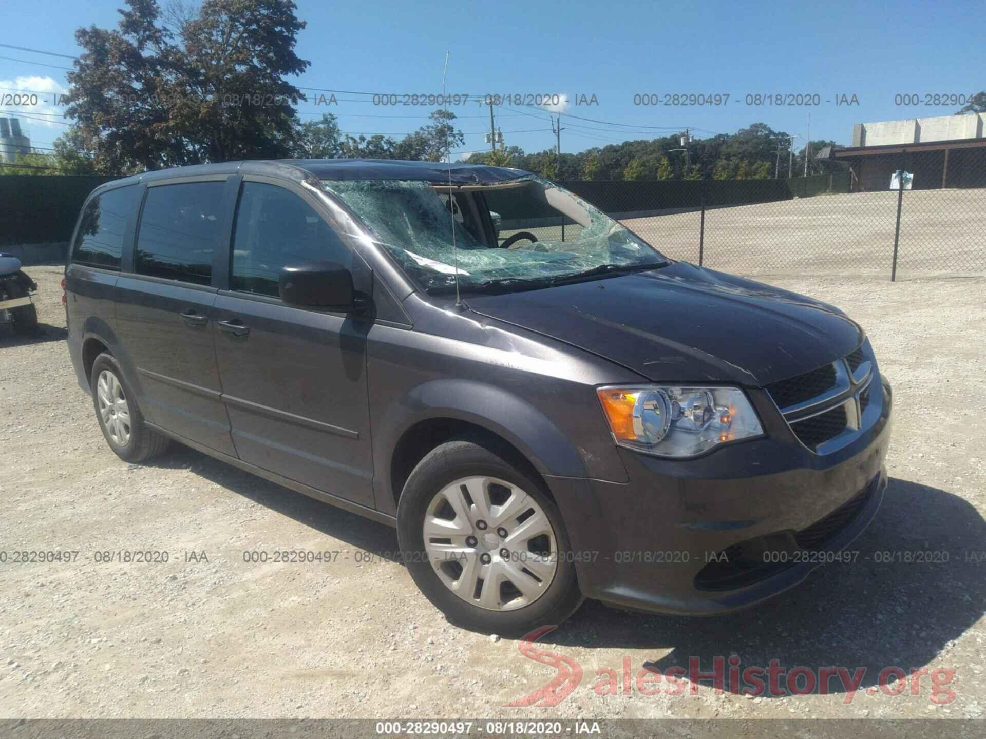 2C4RDGBGXHR849777 2017 DODGE GRAND CARAVAN