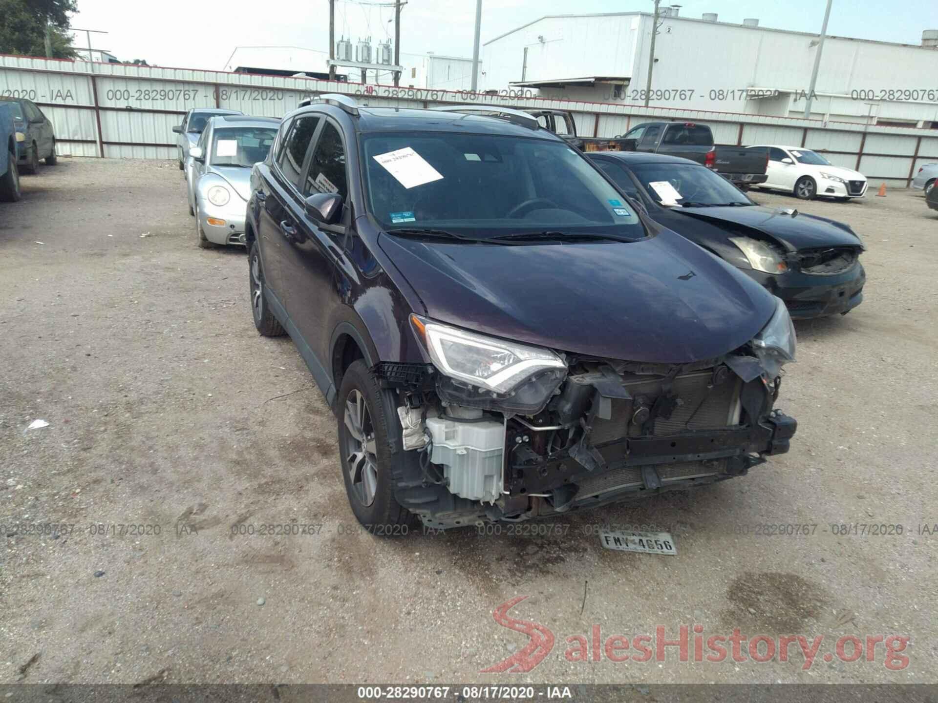 2T3WFREVXGW284633 2016 TOYOTA RAV4