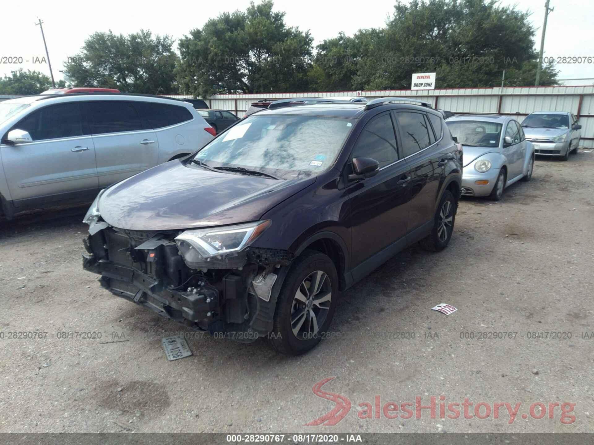 2T3WFREVXGW284633 2016 TOYOTA RAV4