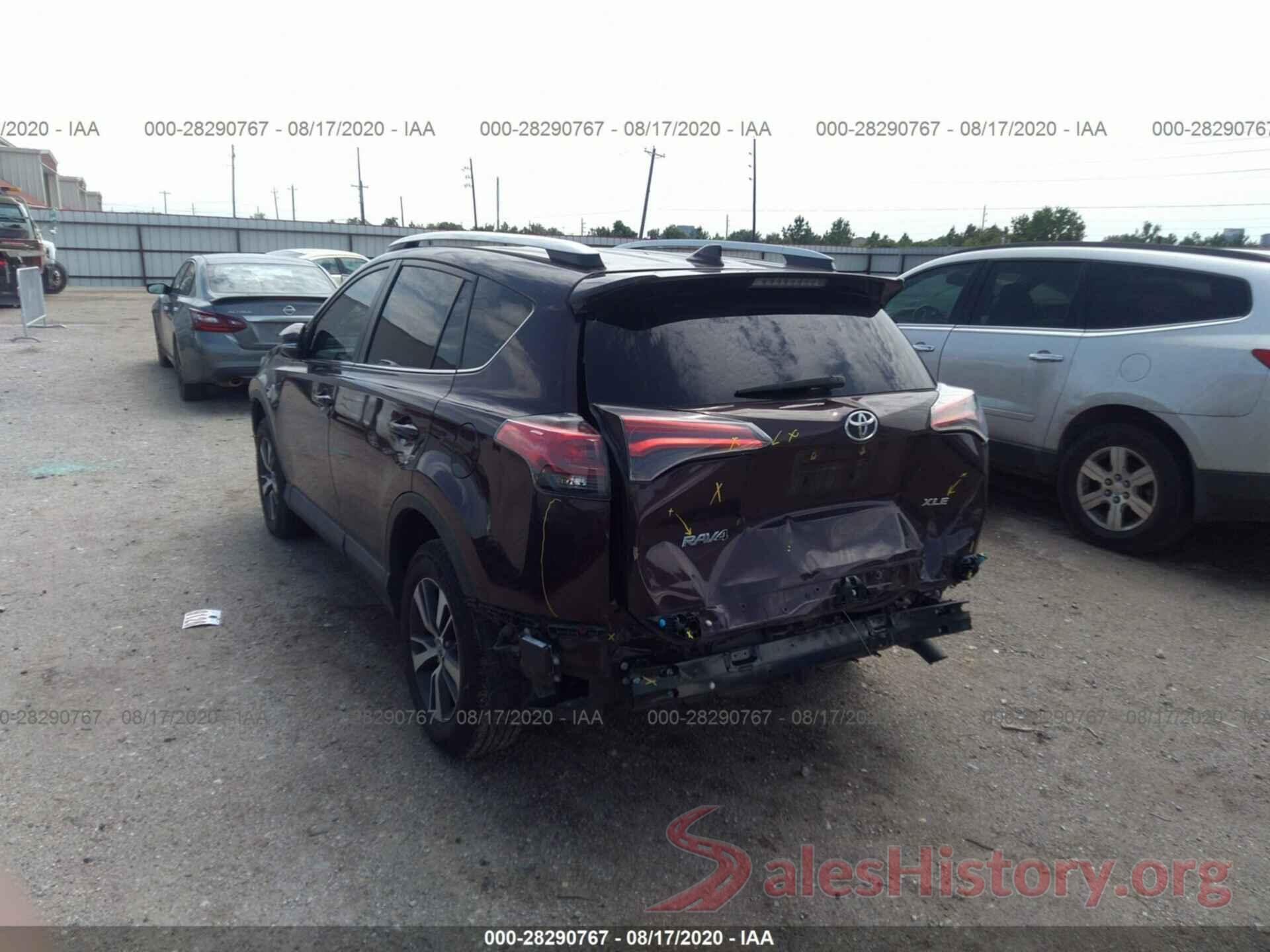 2T3WFREVXGW284633 2016 TOYOTA RAV4