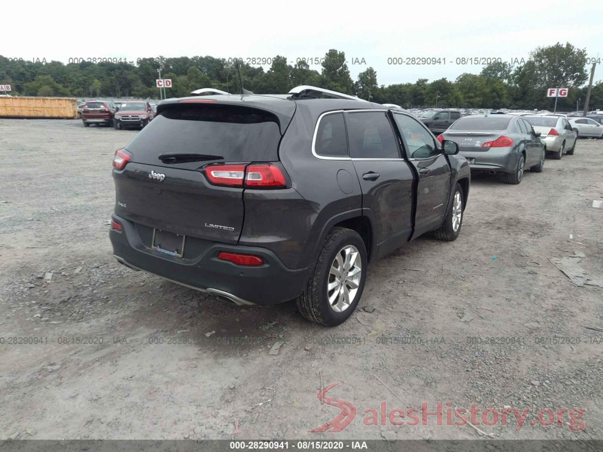 1C4PJMDS7GW367709 2016 JEEP CHEROKEE