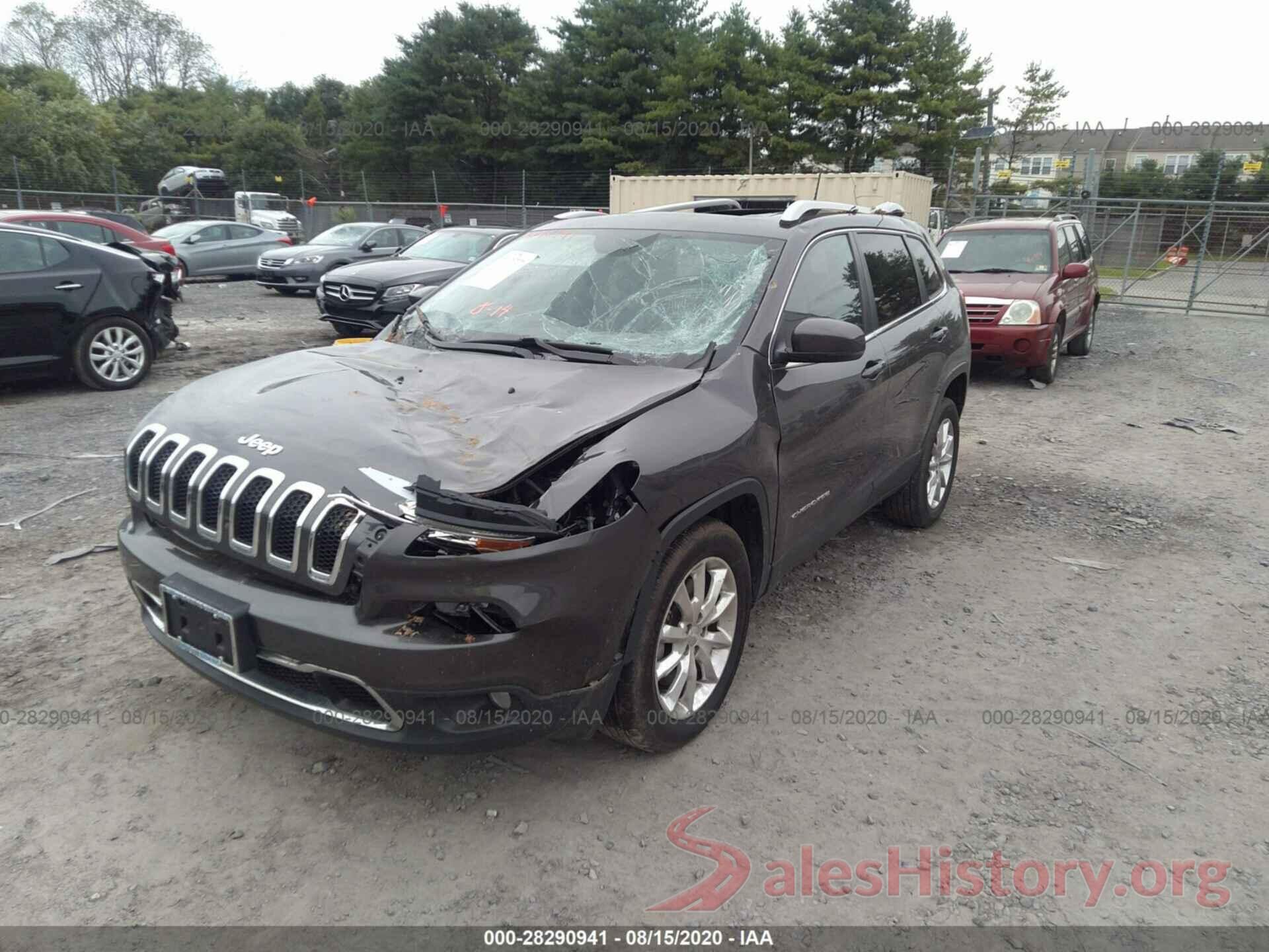 1C4PJMDS7GW367709 2016 JEEP CHEROKEE