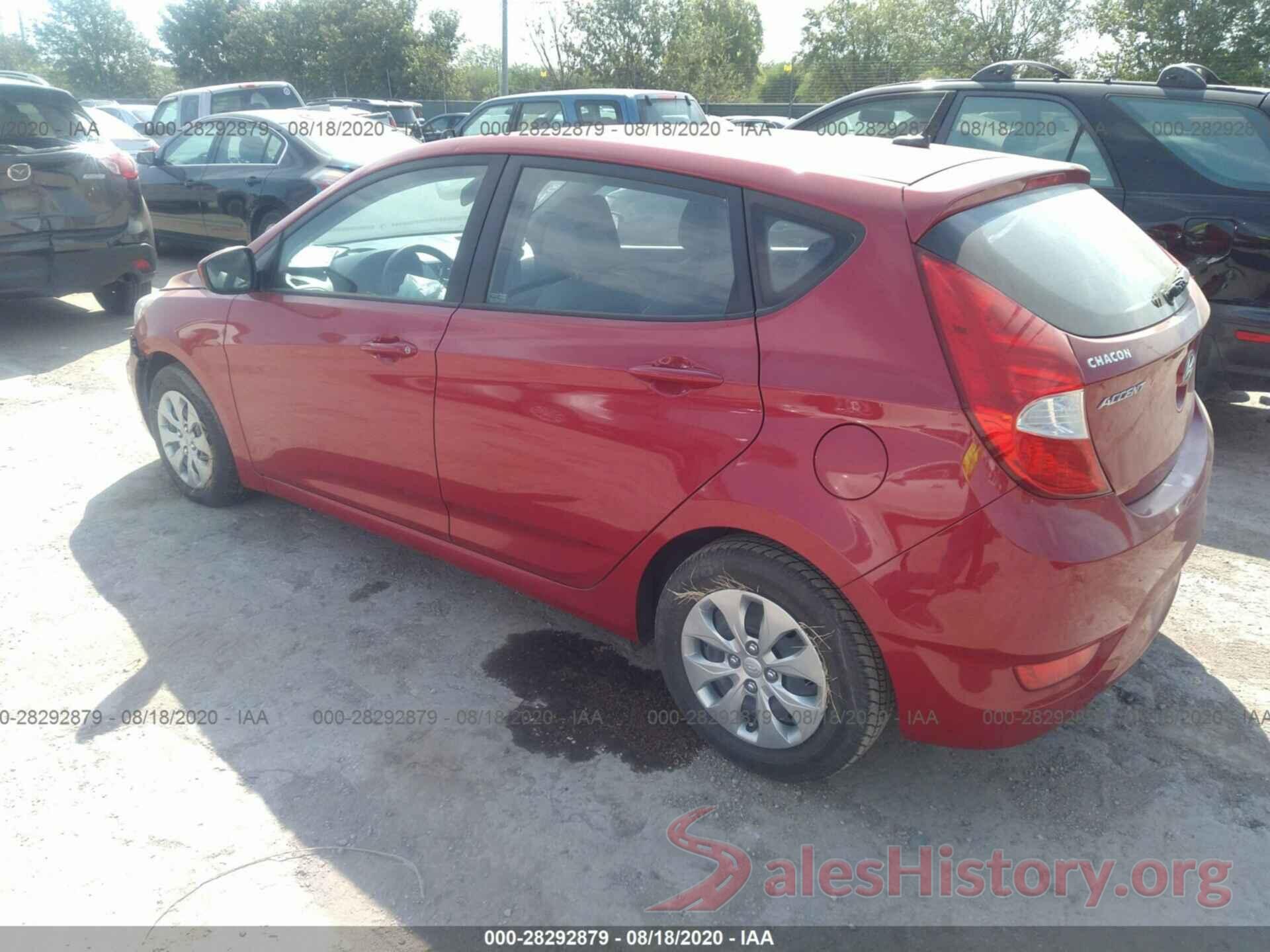 KMHCT5AE3HU325625 2017 HYUNDAI ACCENT