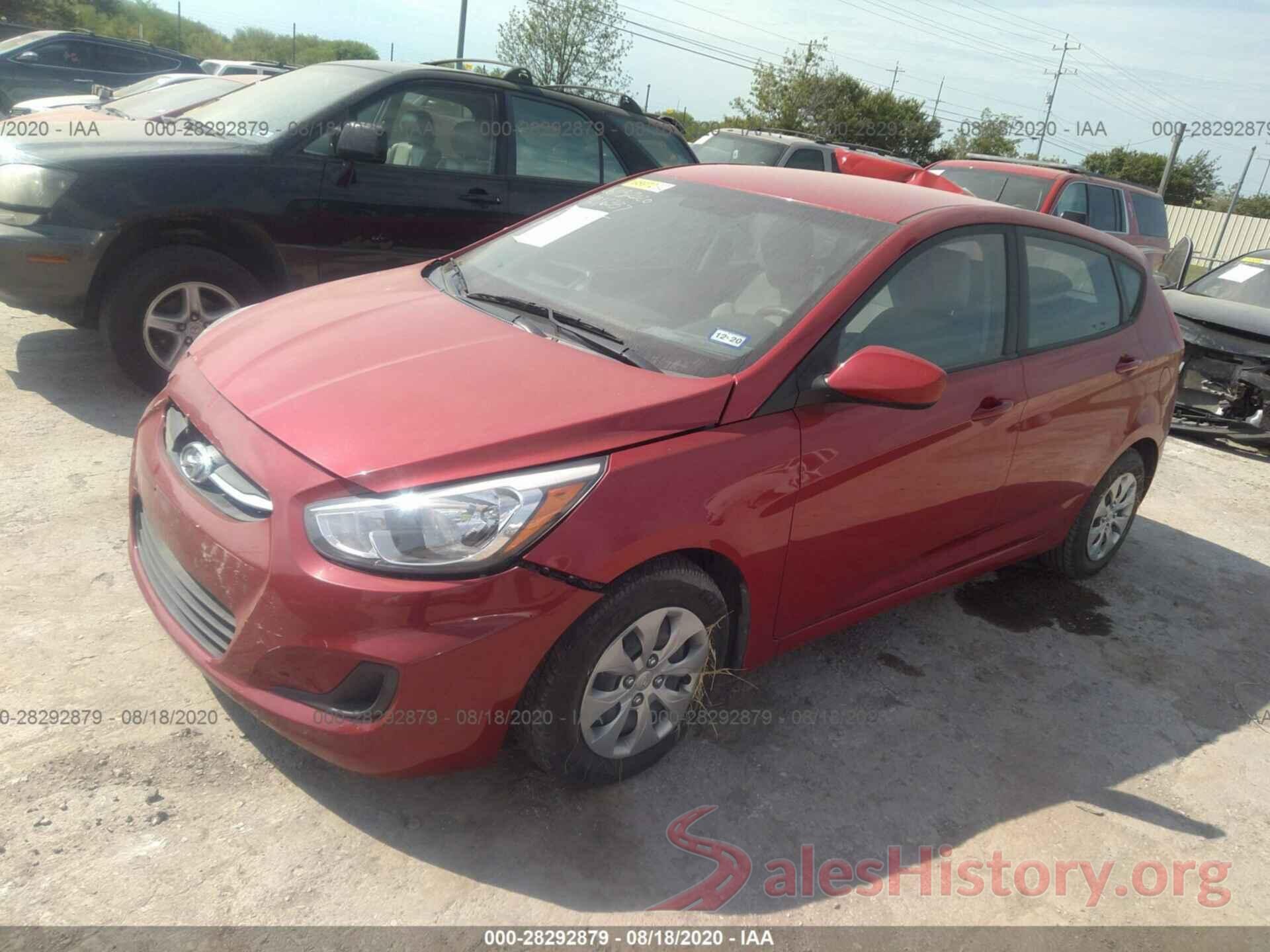 KMHCT5AE3HU325625 2017 HYUNDAI ACCENT