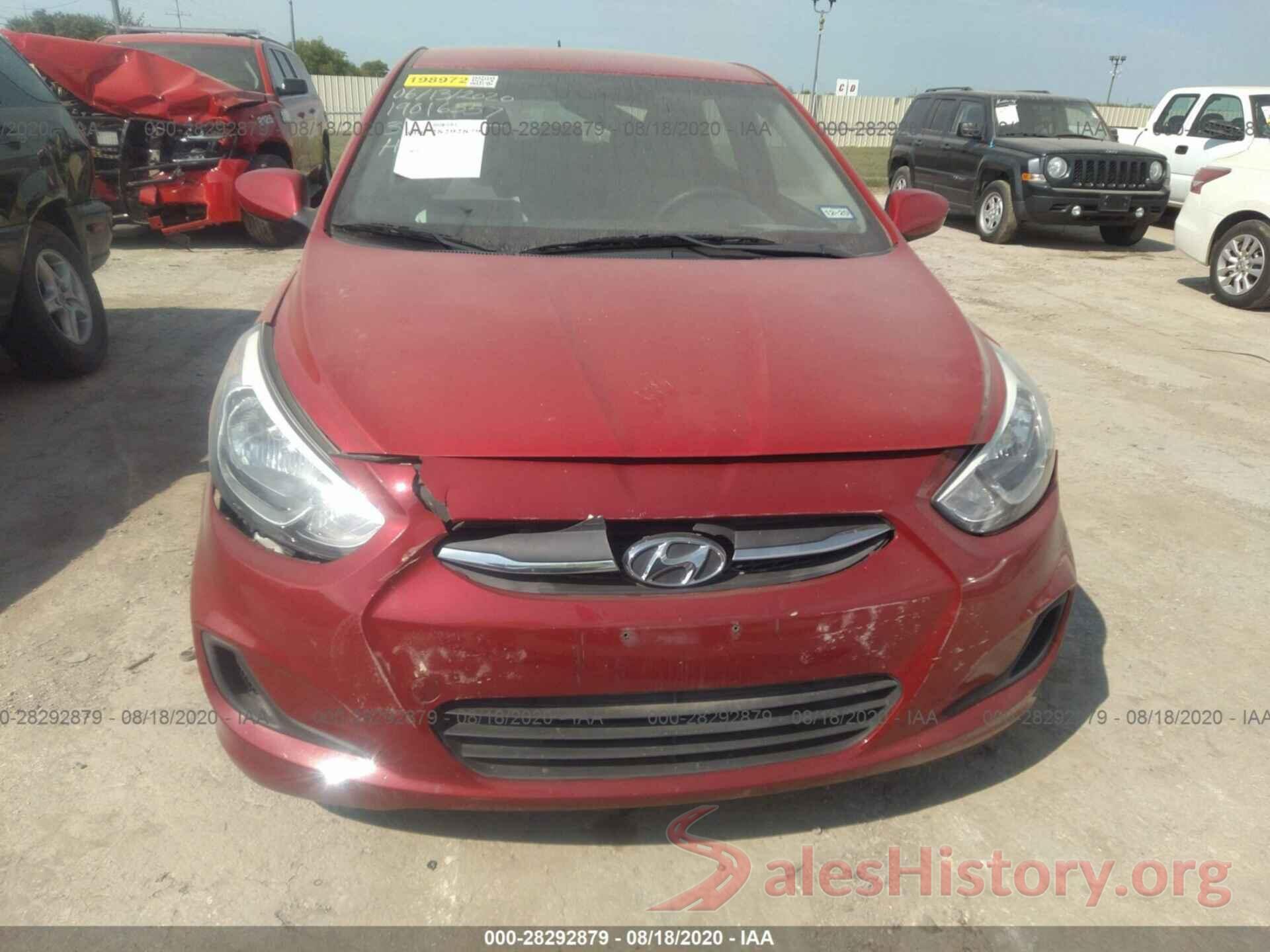 KMHCT5AE3HU325625 2017 HYUNDAI ACCENT