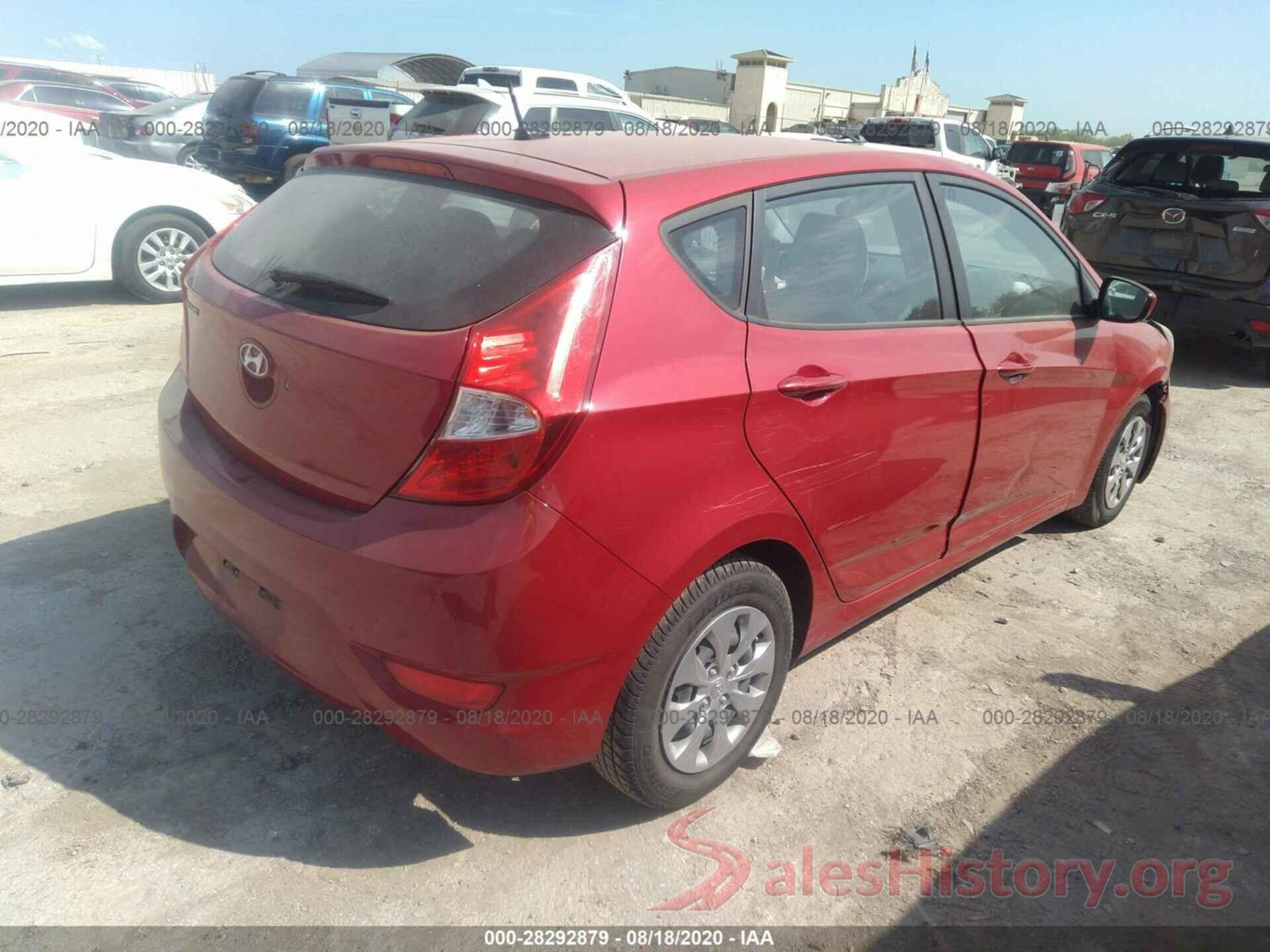 KMHCT5AE3HU325625 2017 HYUNDAI ACCENT