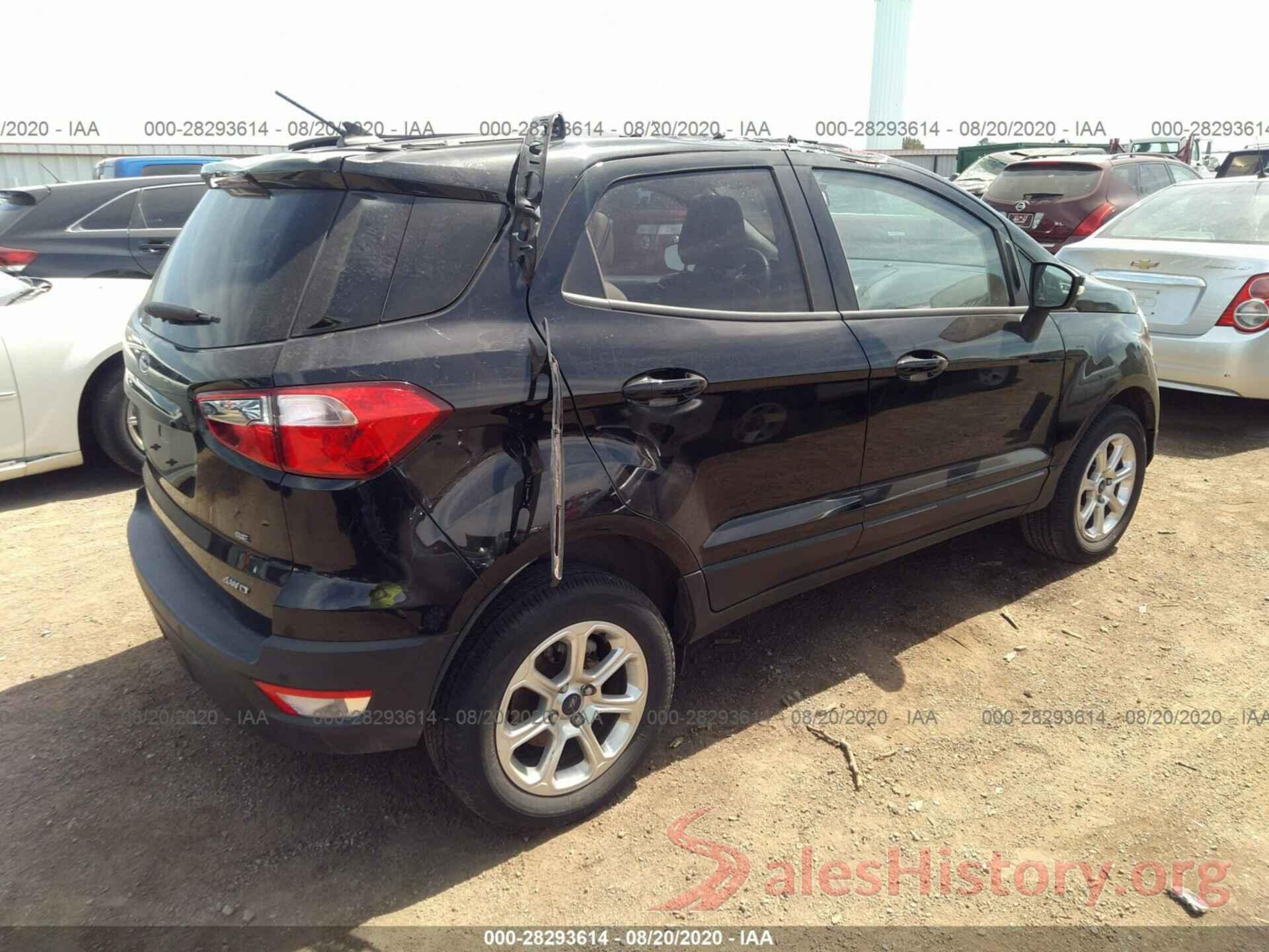 MAJ6P1UL4JC231120 2018 FORD ECOSPORT