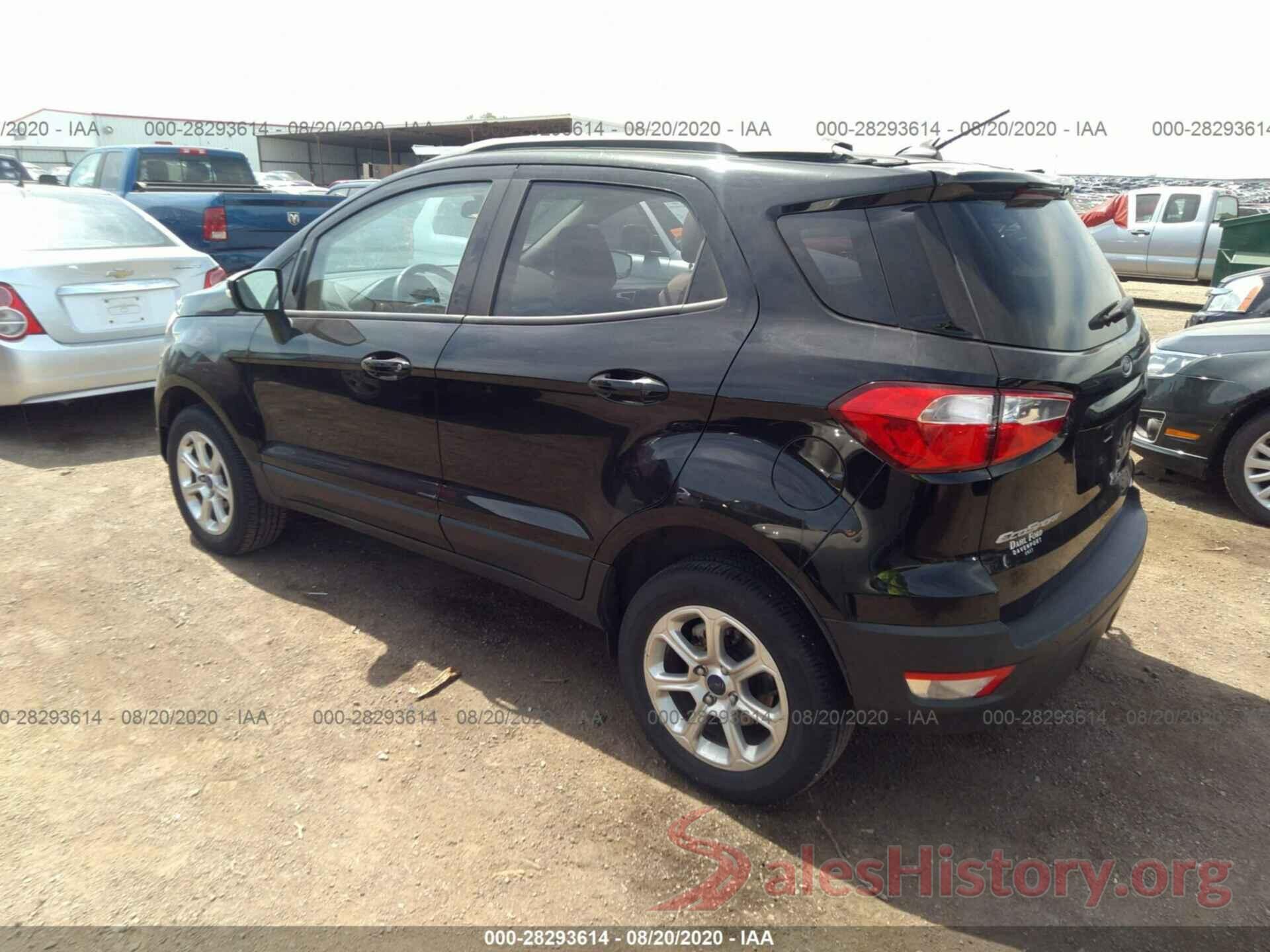 MAJ6P1UL4JC231120 2018 FORD ECOSPORT