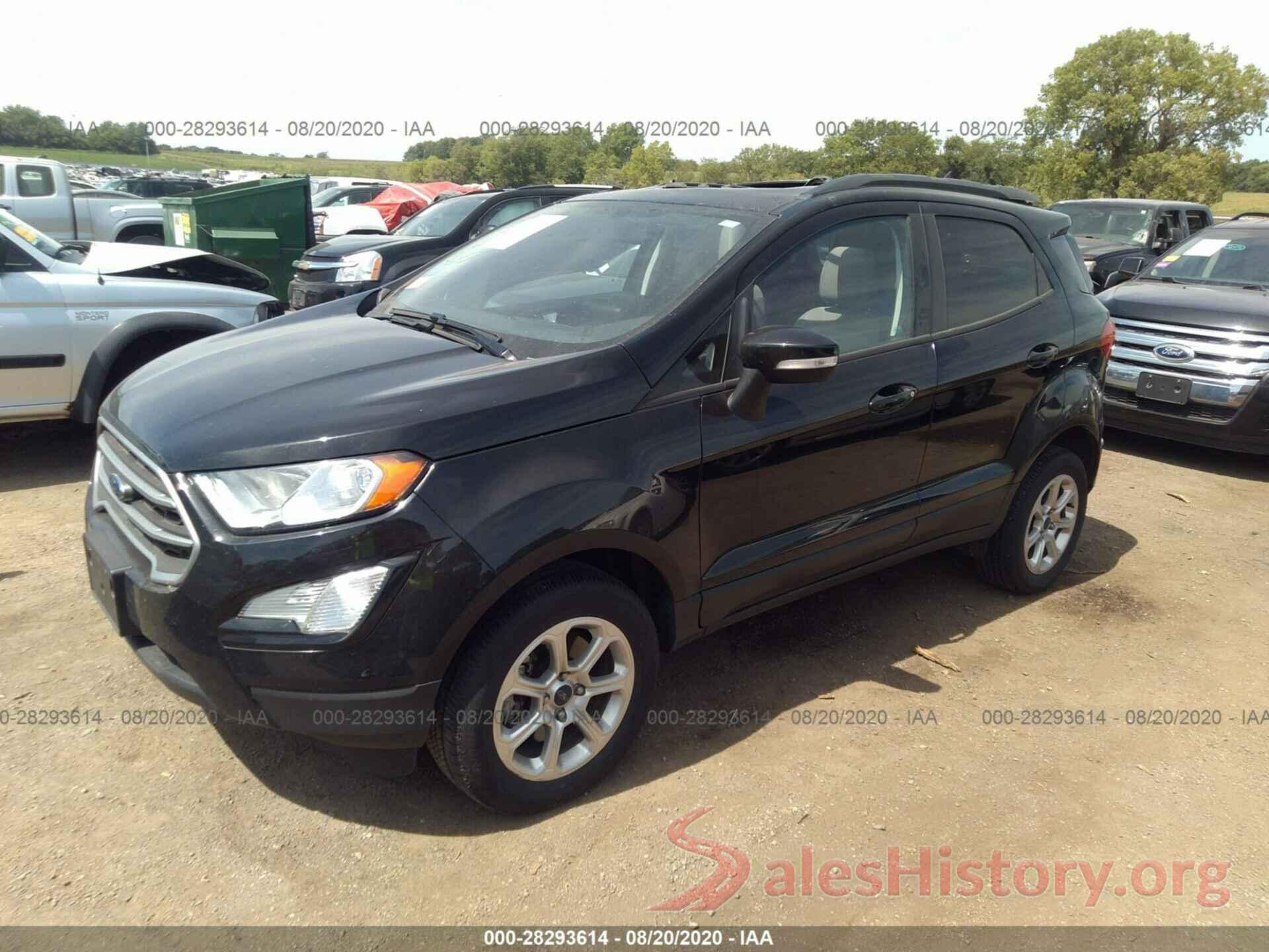 MAJ6P1UL4JC231120 2018 FORD ECOSPORT