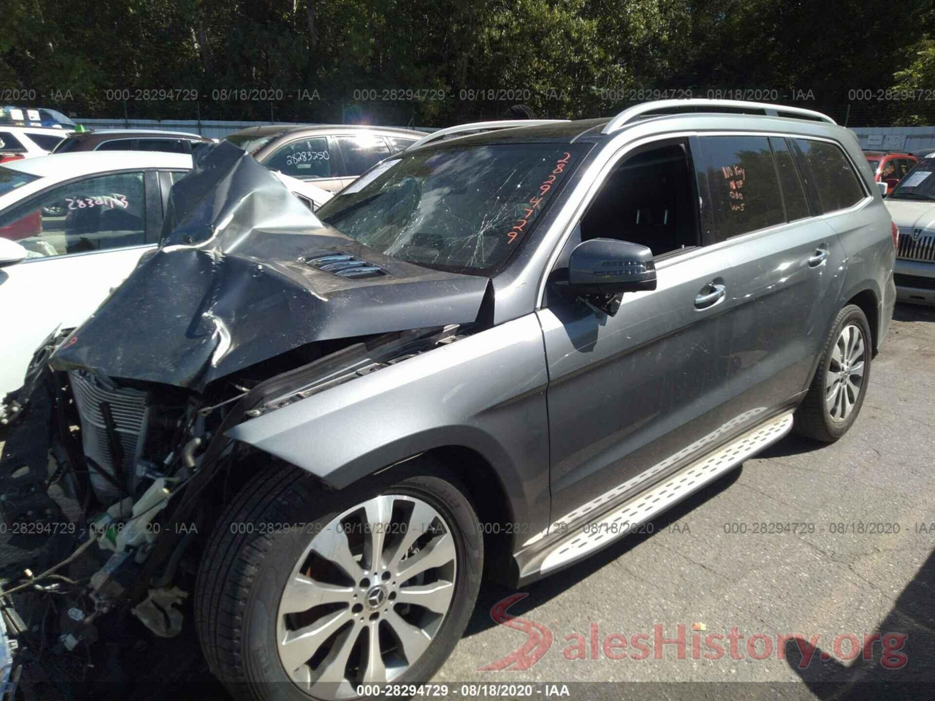 4JGDF6EE6KB205736 2019 MERCEDES-BENZ GLS