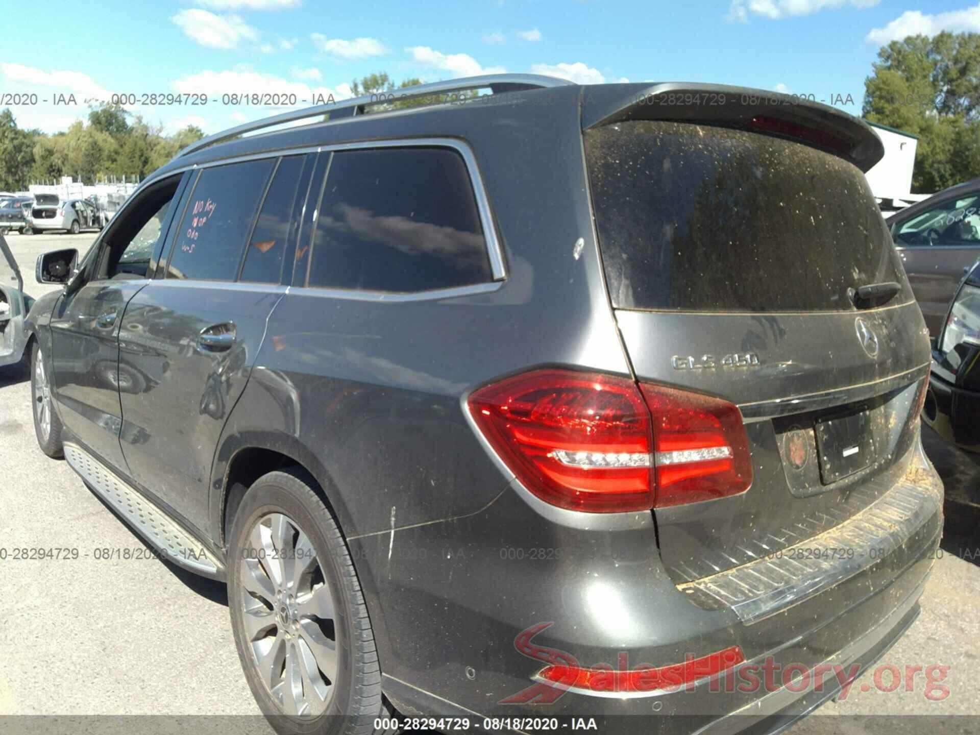 4JGDF6EE6KB205736 2019 MERCEDES-BENZ GLS