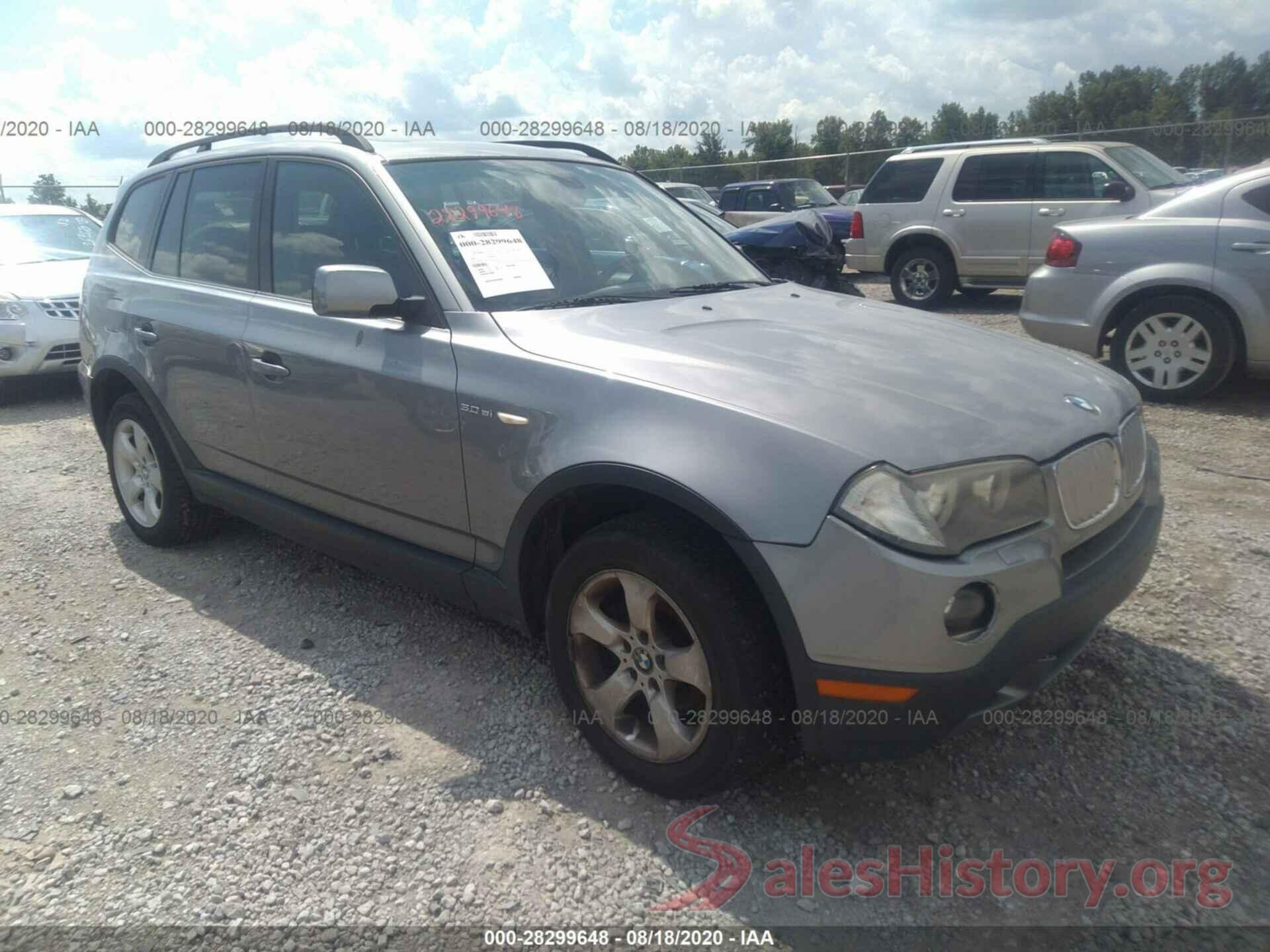 WBXPC93407WF06000 2007 BMW X3