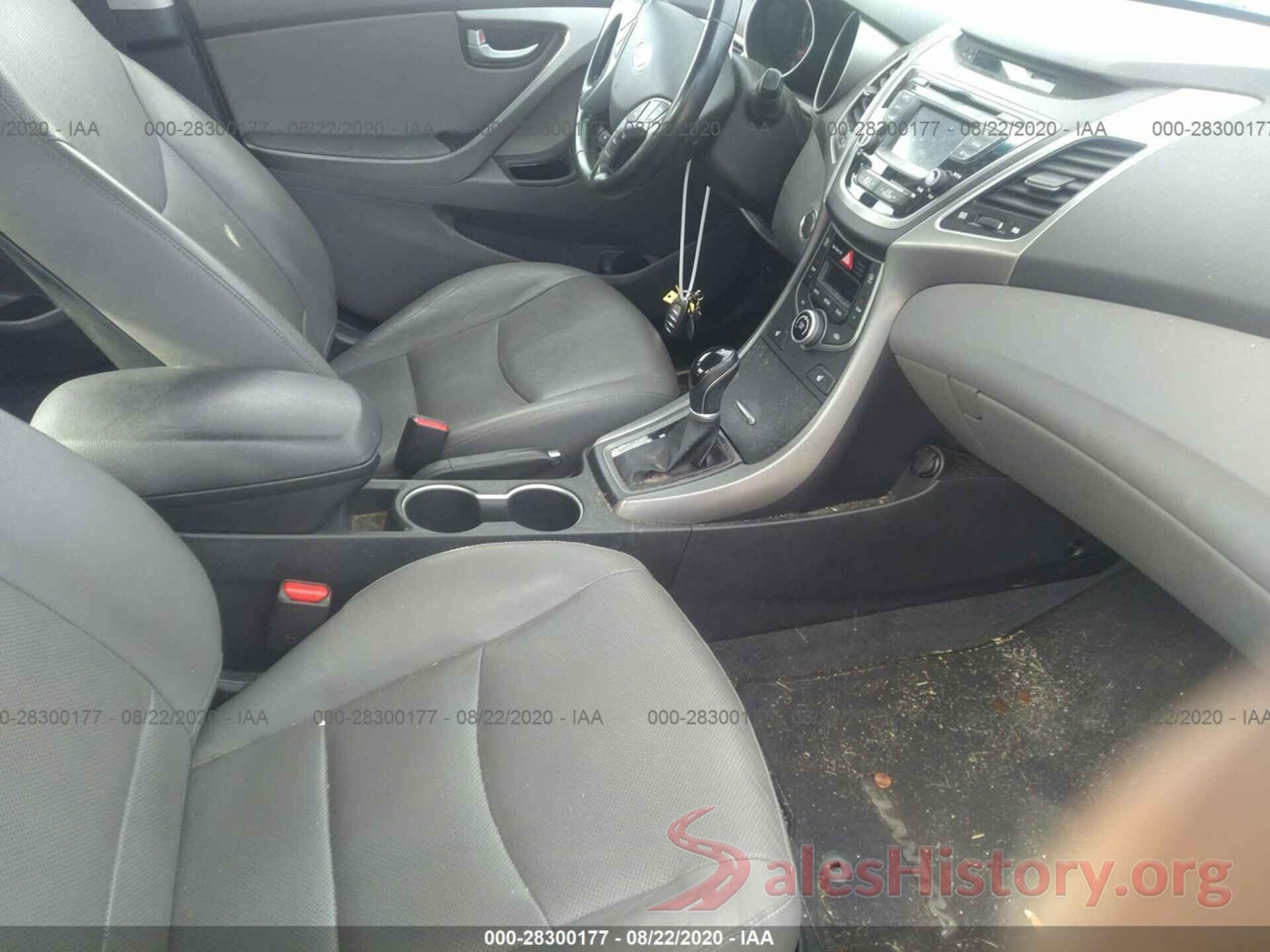 KMHDH4AE8GU597490 2016 HYUNDAI ELANTRA