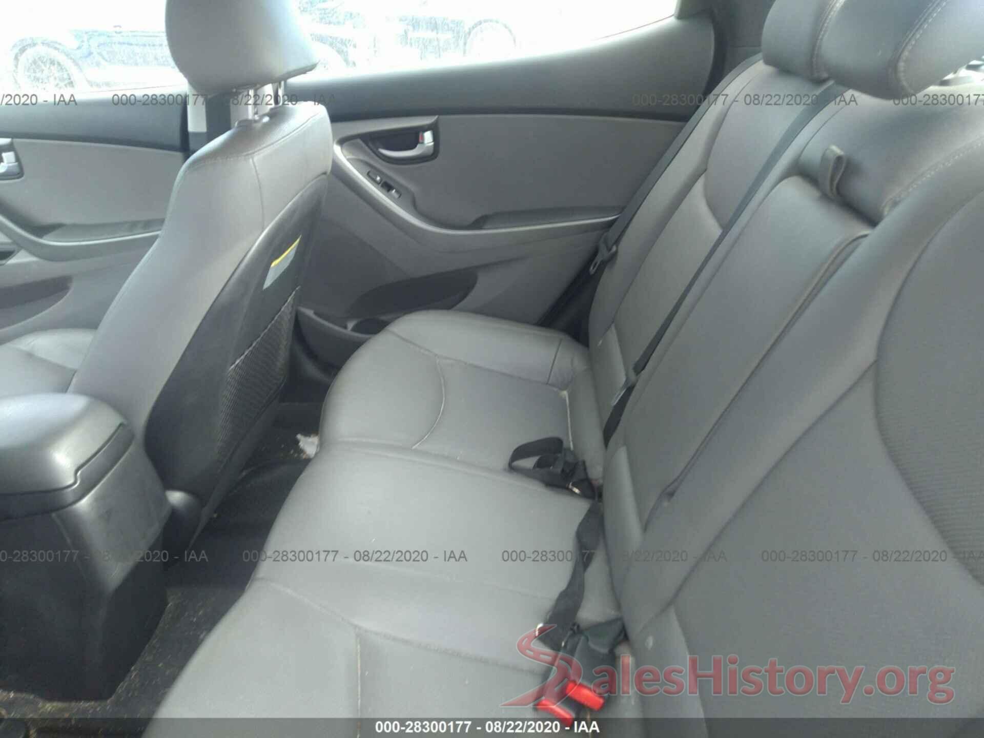 KMHDH4AE8GU597490 2016 HYUNDAI ELANTRA