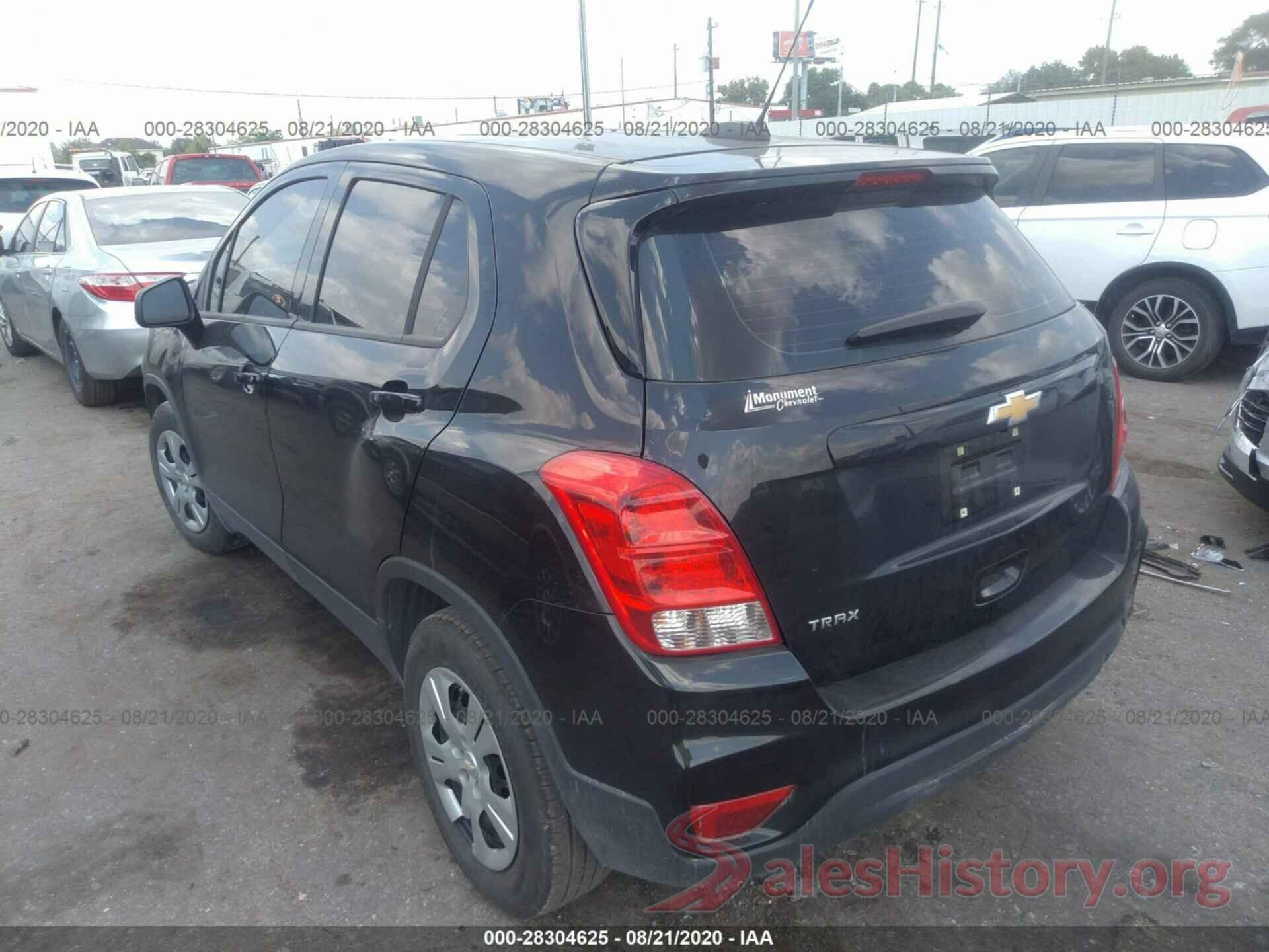 3GNCJKSB3JL189887 2018 CHEVROLET TRAX