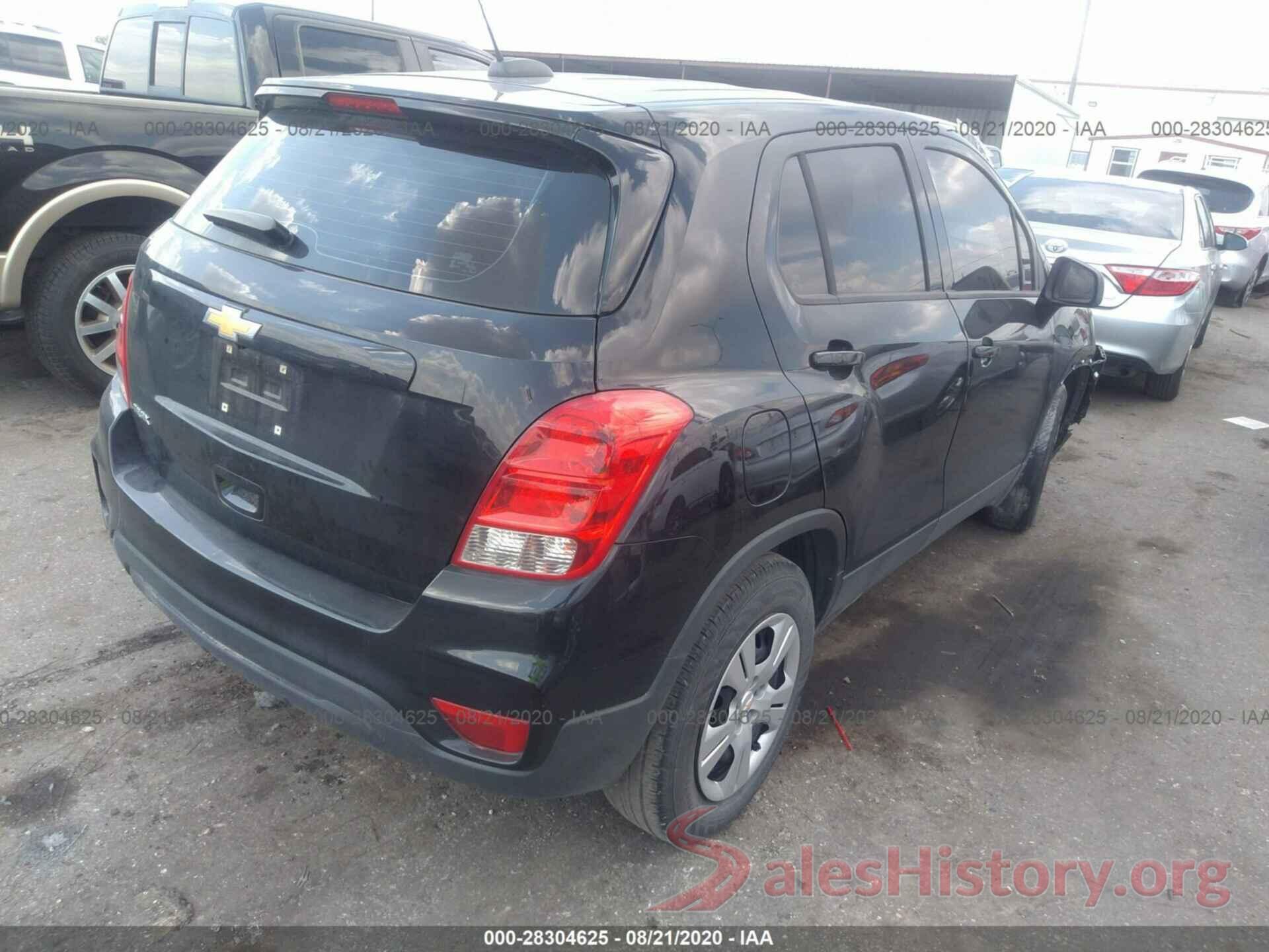 3GNCJKSB3JL189887 2018 CHEVROLET TRAX