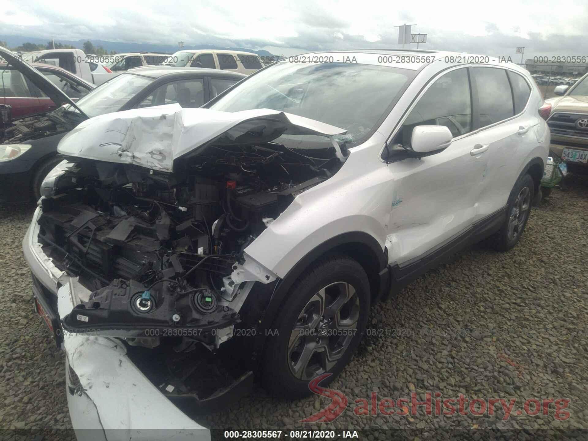 5J6RW2H84KA017905 2019 HONDA CR-V