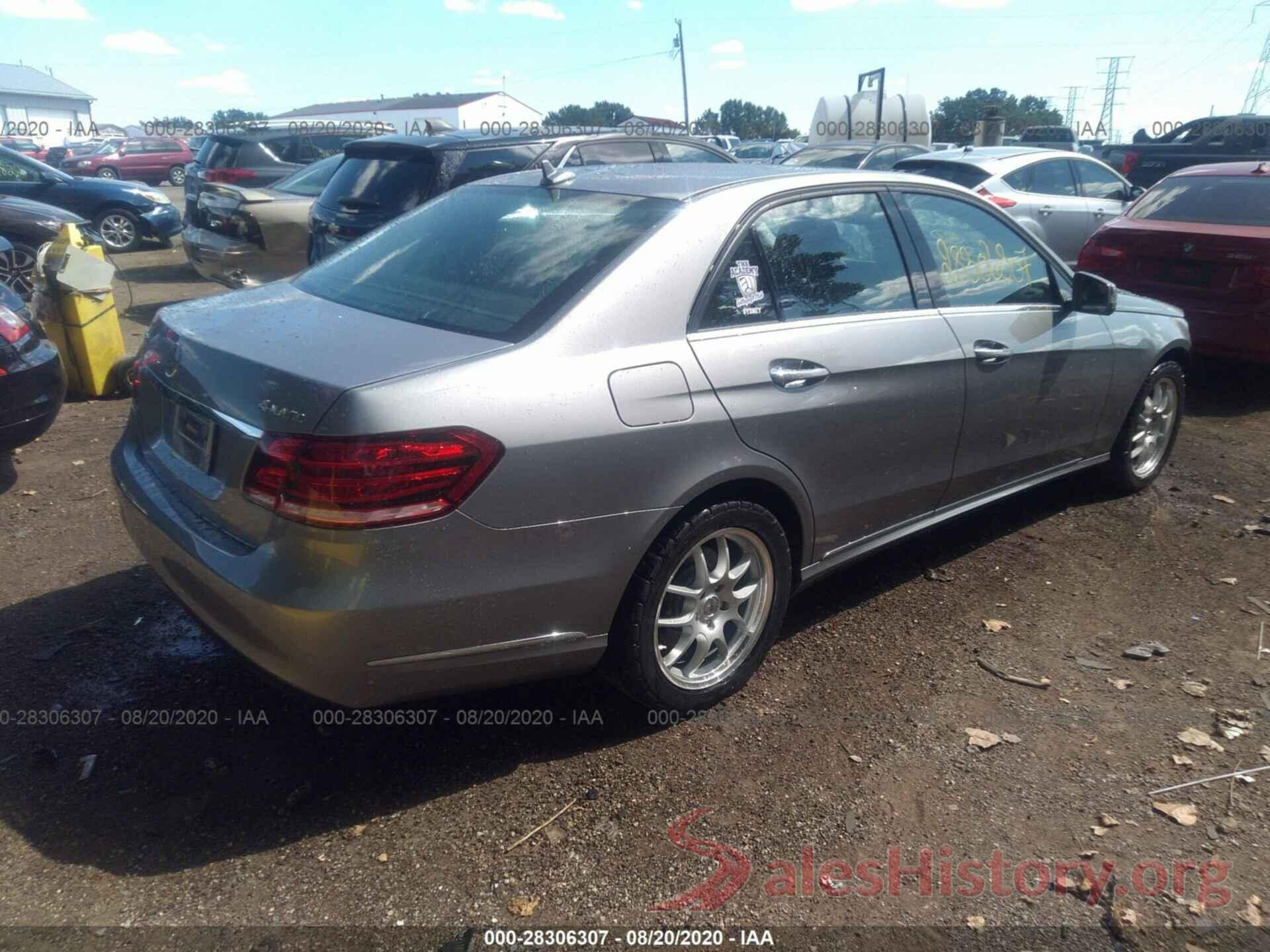 WDDHF8JB1EA874459 2014 MERCEDES-BENZ E-CLASS