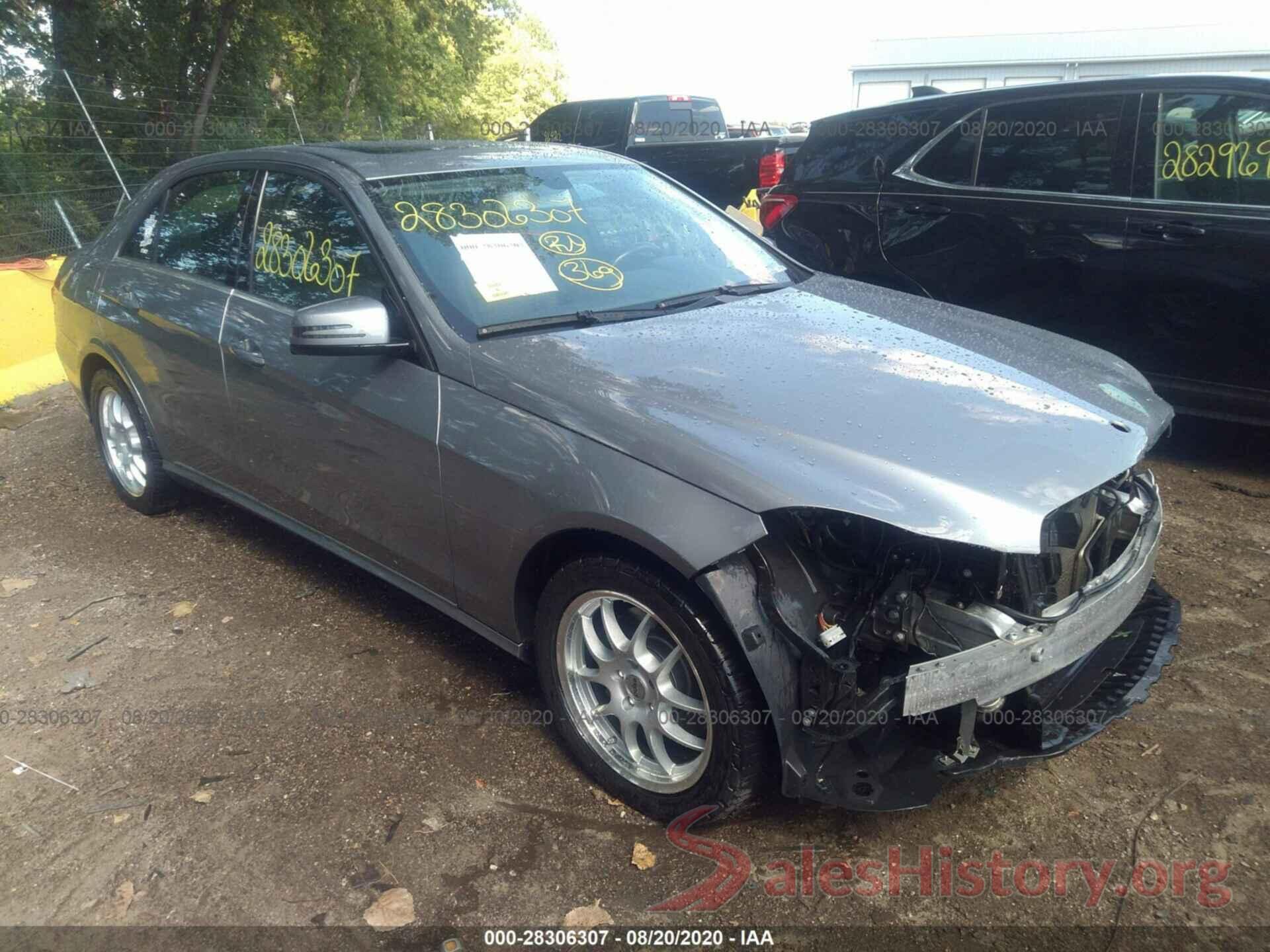 WDDHF8JB1EA874459 2014 MERCEDES-BENZ E-CLASS