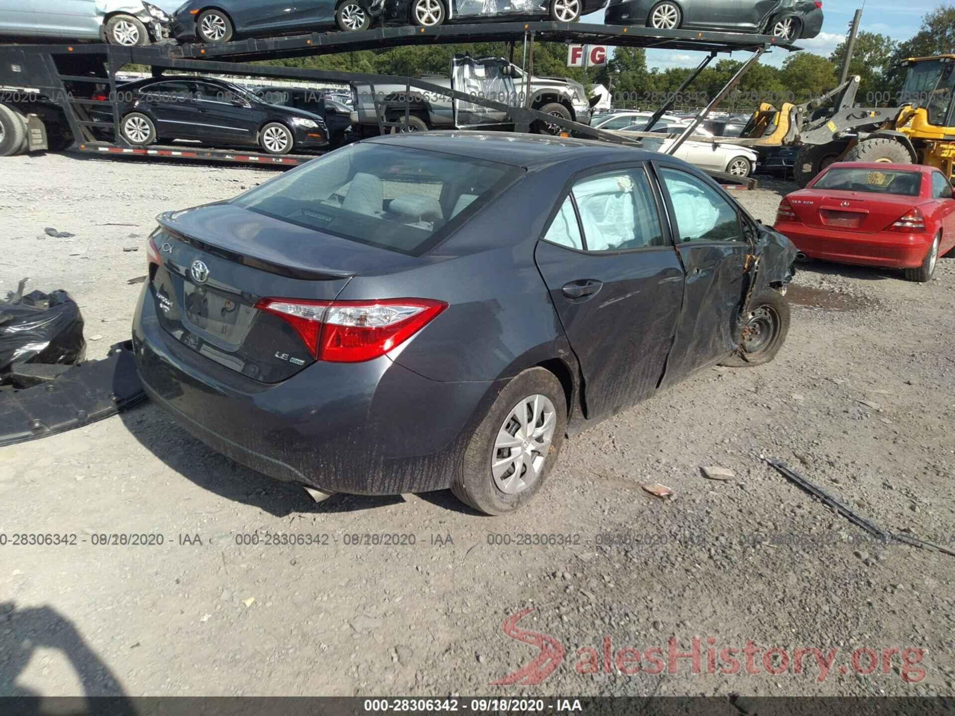 2T1BPRHE2GC573202 2016 TOYOTA COROLLA