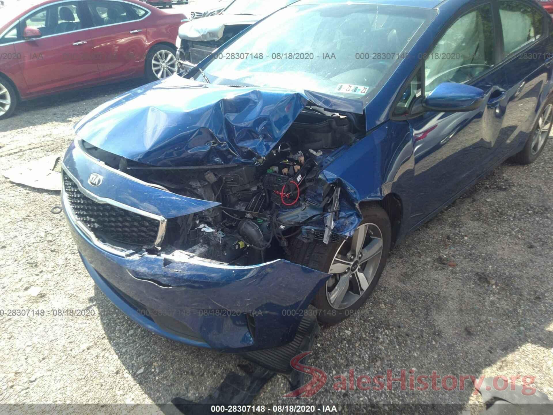 3KPFL4A72JE178439 2018 KIA FORTE