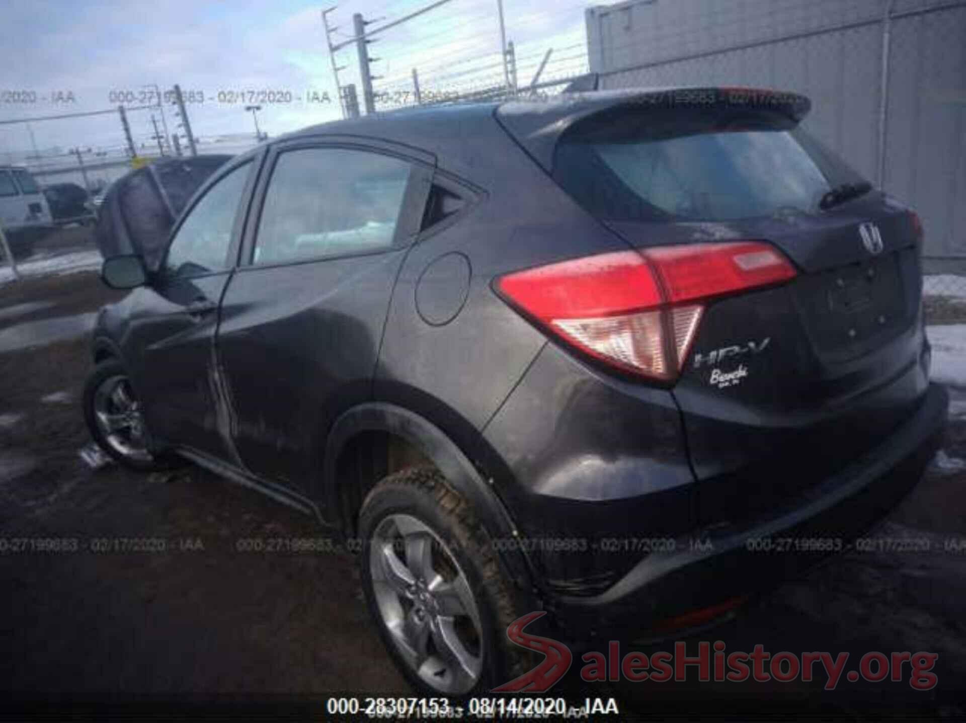 3CZRU6H3XHG707671 2017 HONDA HR-V