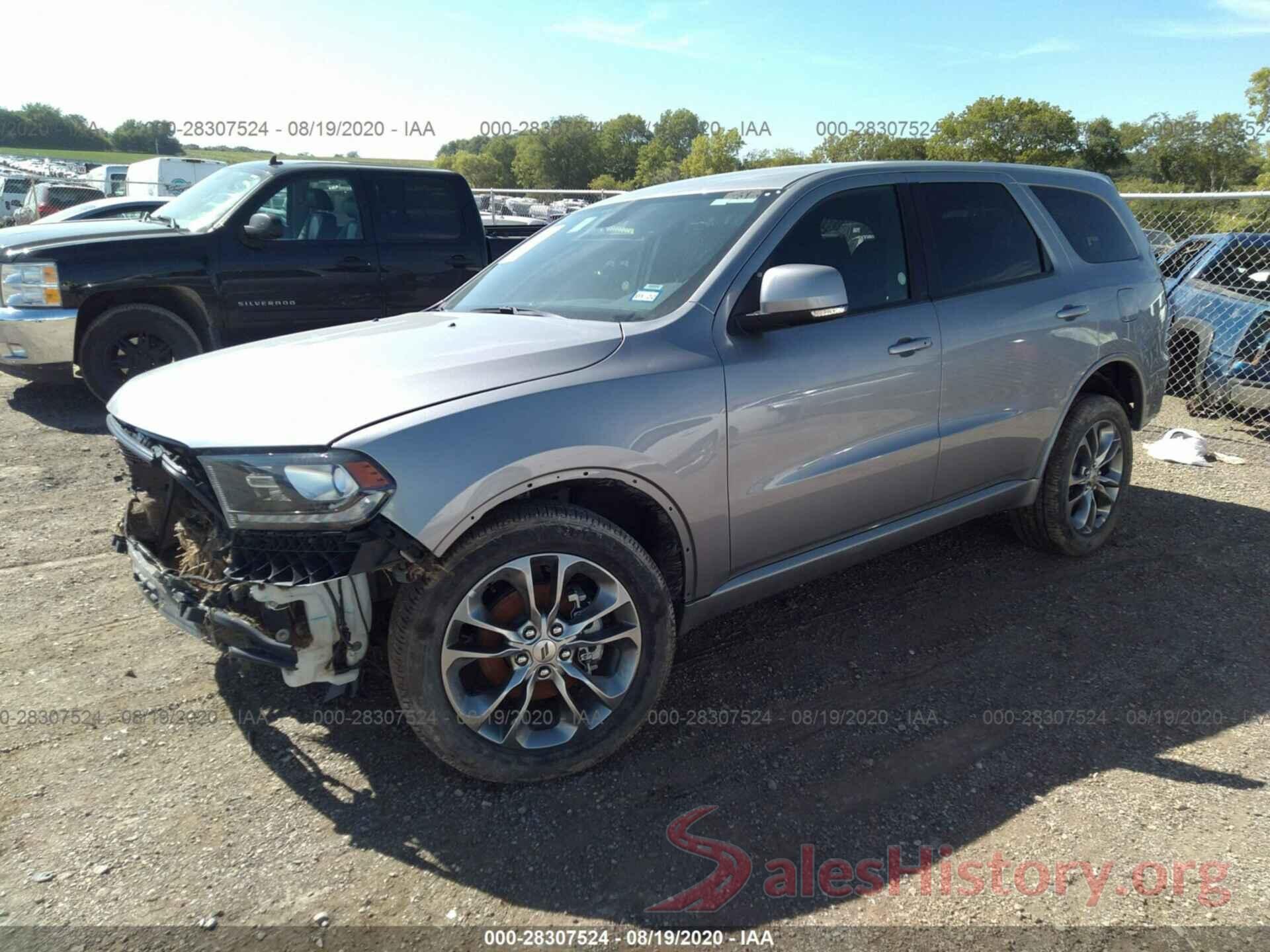 1C4RDJDG0LC260913 2020 DODGE DURANGO