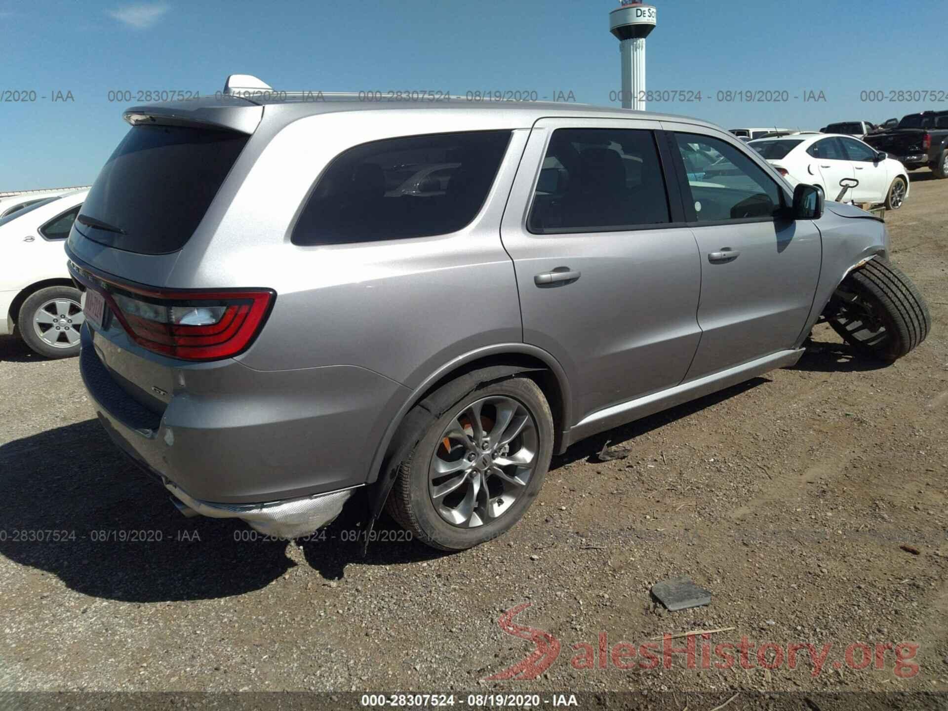 1C4RDJDG0LC260913 2020 DODGE DURANGO