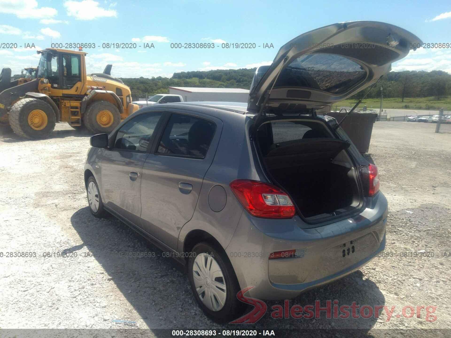 ML32A3HJ2HH005897 2017 MITSUBISHI MIRAGE