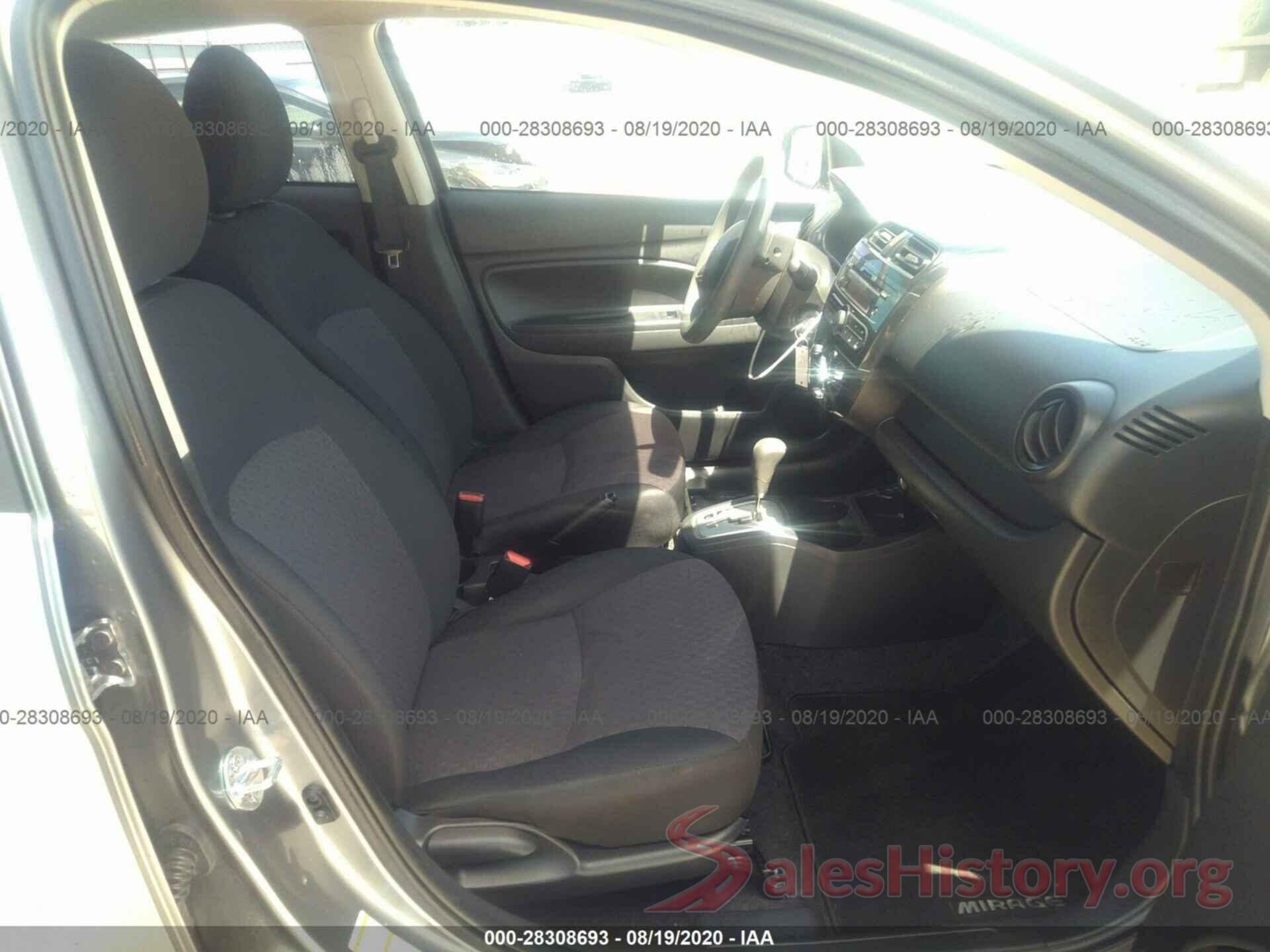 ML32A3HJ2HH005897 2017 MITSUBISHI MIRAGE