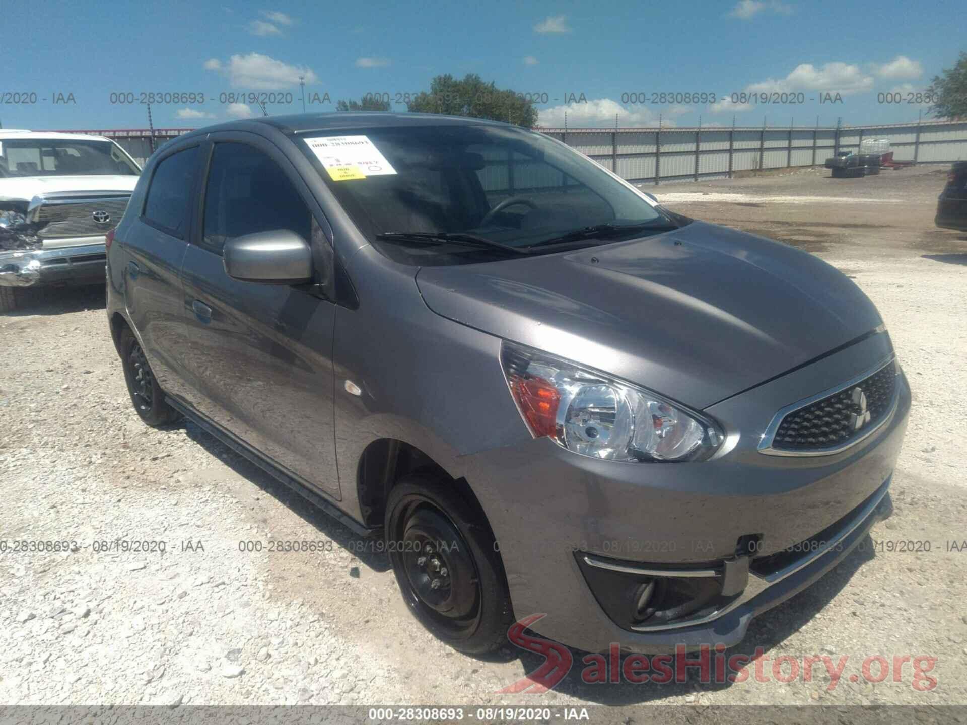 ML32A3HJ2HH005897 2017 MITSUBISHI MIRAGE