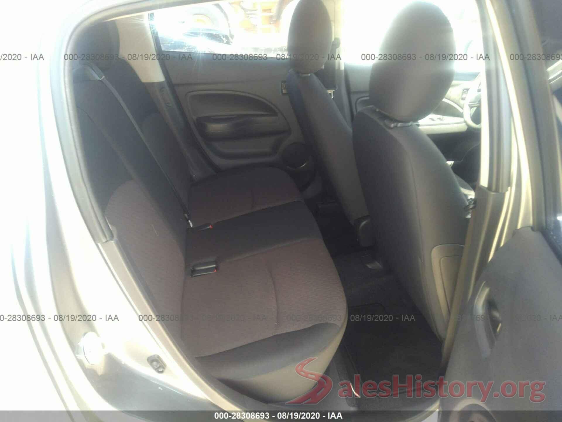 ML32A3HJ2HH005897 2017 MITSUBISHI MIRAGE