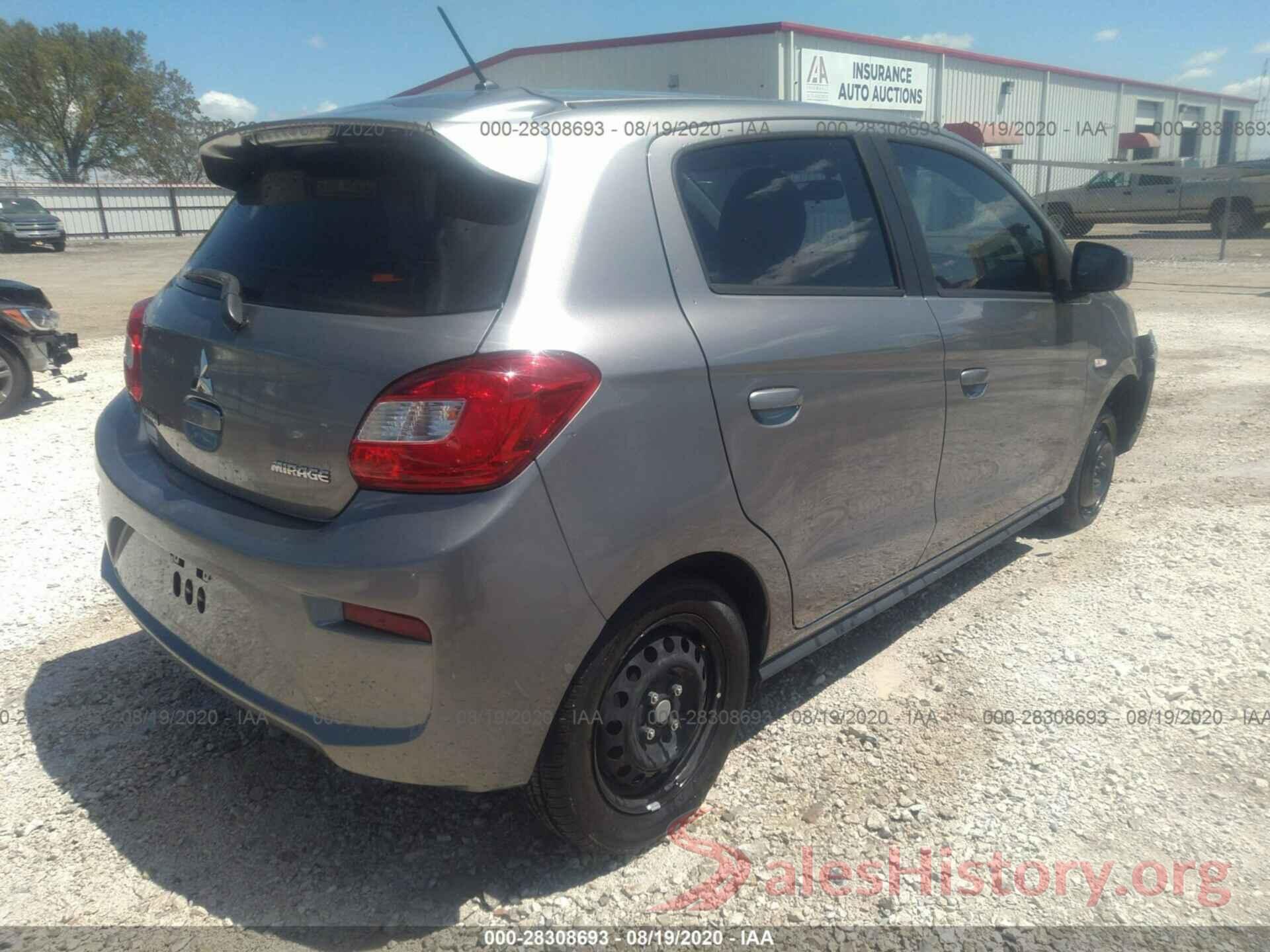 ML32A3HJ2HH005897 2017 MITSUBISHI MIRAGE