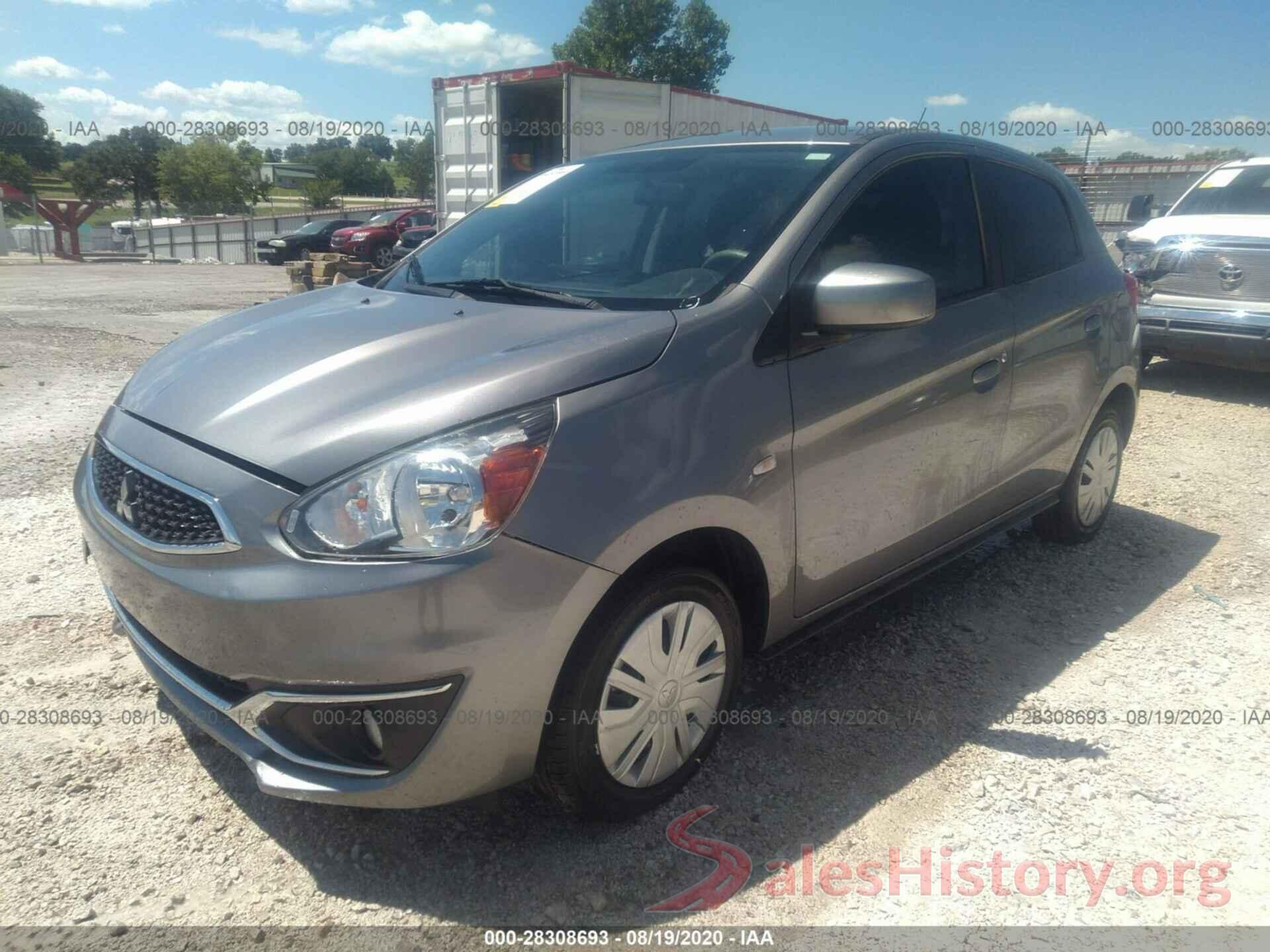 ML32A3HJ2HH005897 2017 MITSUBISHI MIRAGE