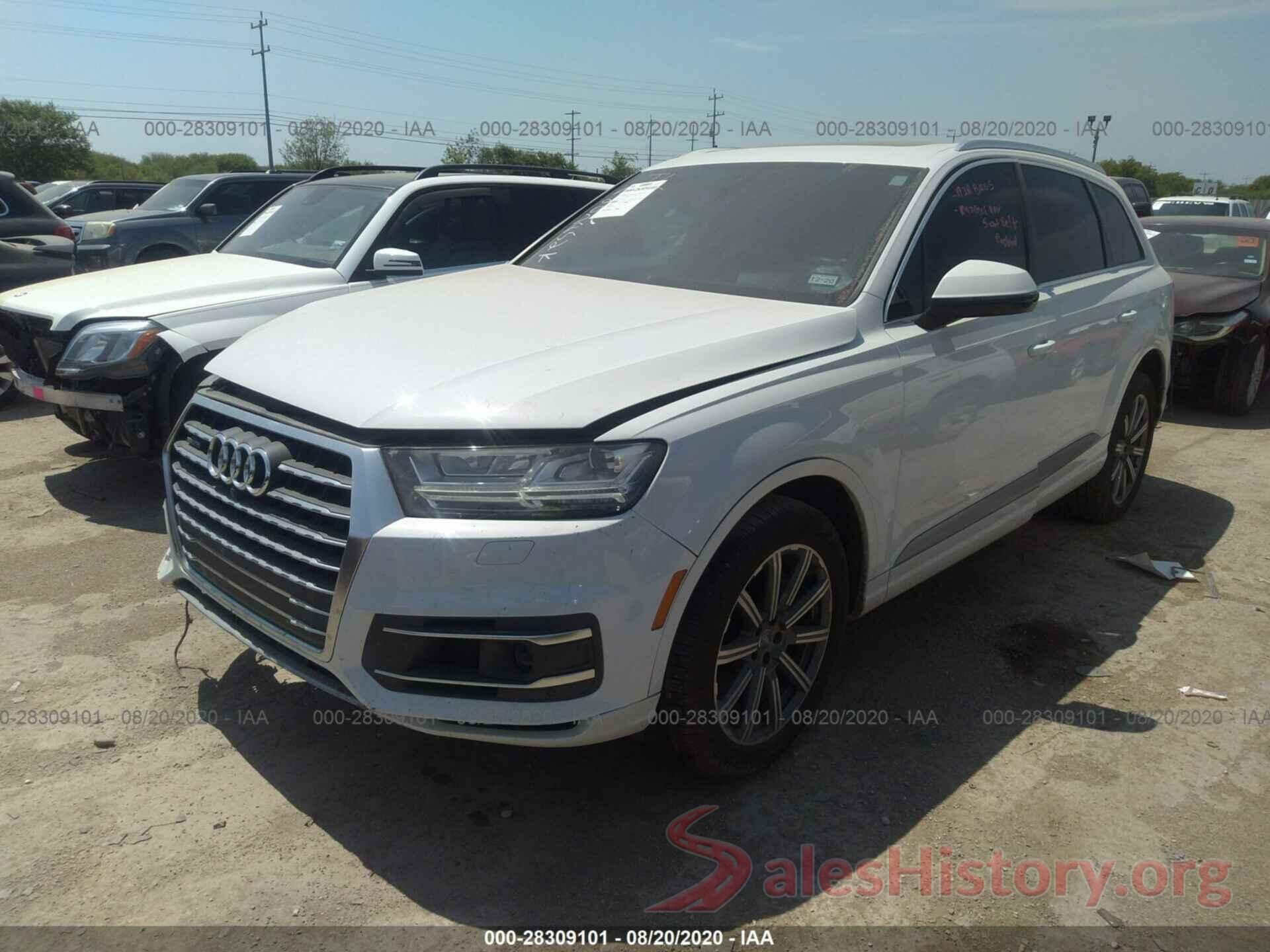 WA1VAAF73JD020860 2018 AUDI Q7