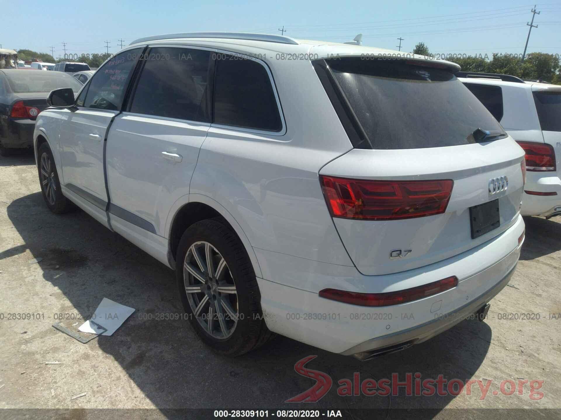 WA1VAAF73JD020860 2018 AUDI Q7