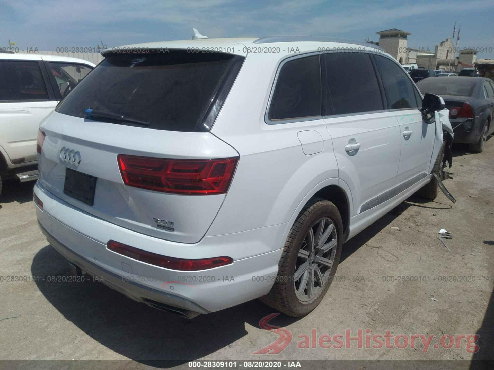 WA1VAAF73JD020860 2018 AUDI Q7