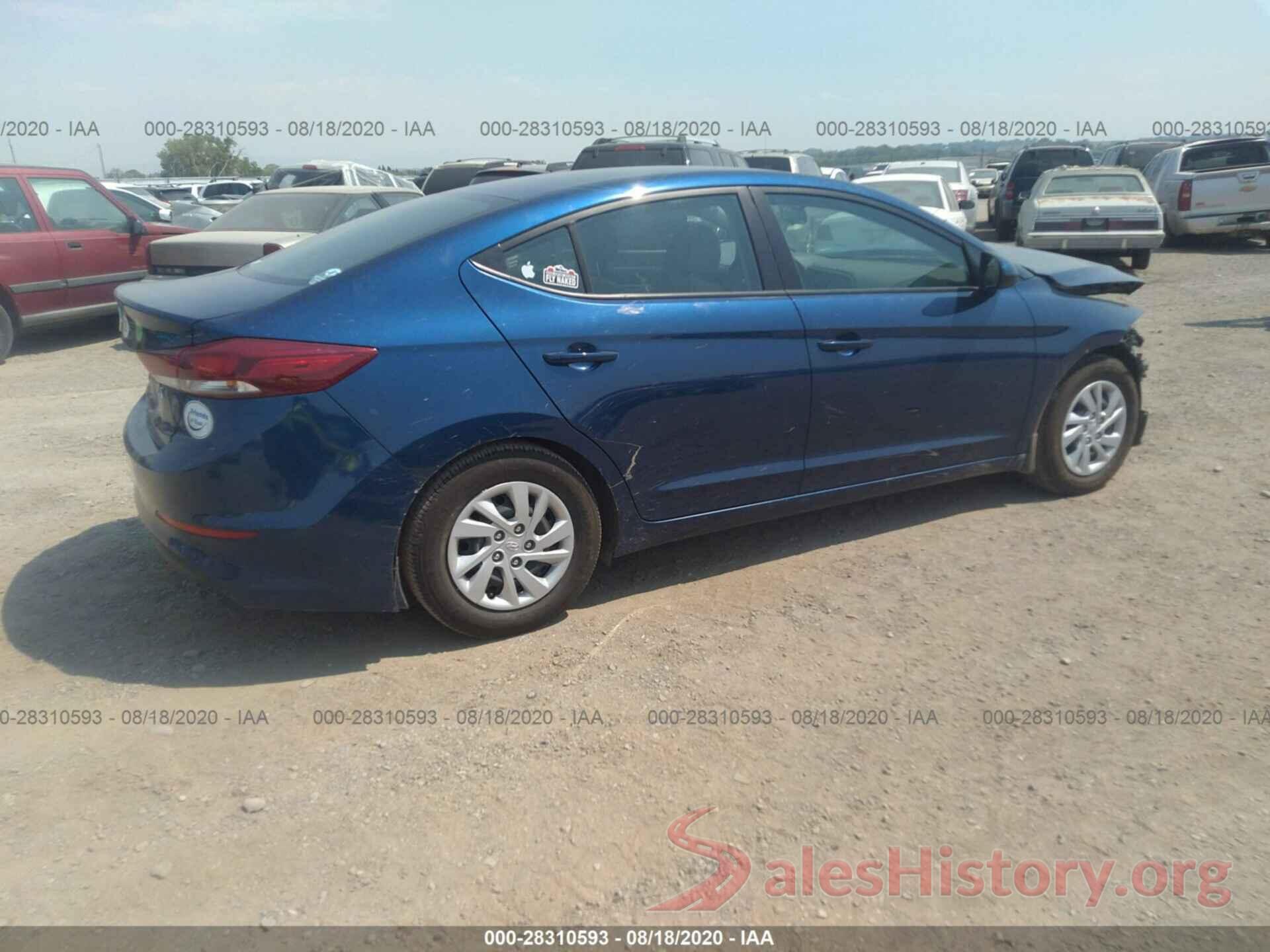 5NPD74LFXJH341026 2018 HYUNDAI ELANTRA