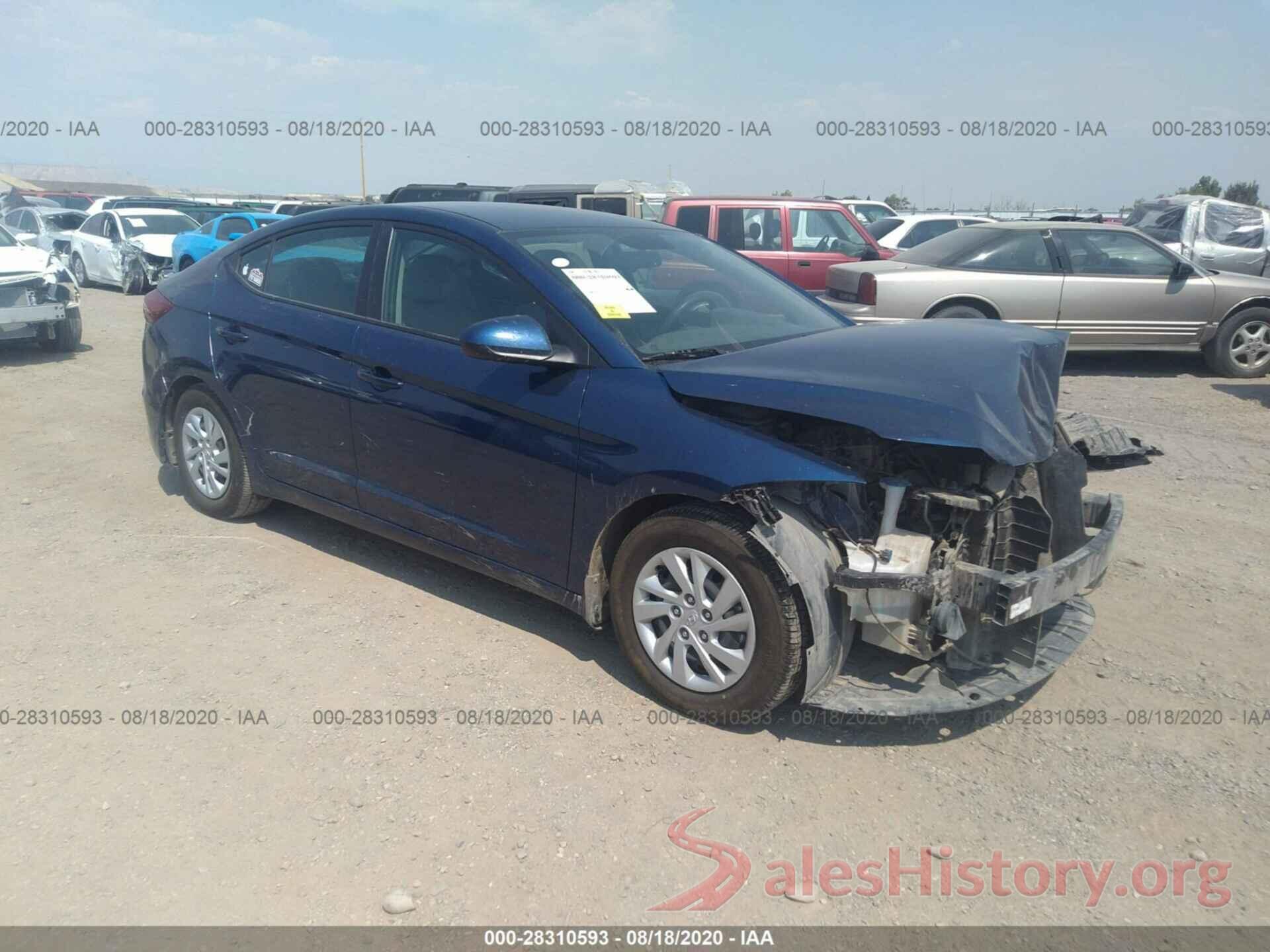 5NPD74LFXJH341026 2018 HYUNDAI ELANTRA