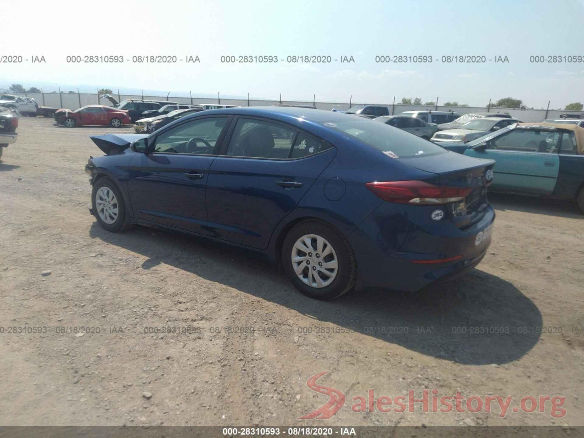 5NPD74LFXJH341026 2018 HYUNDAI ELANTRA