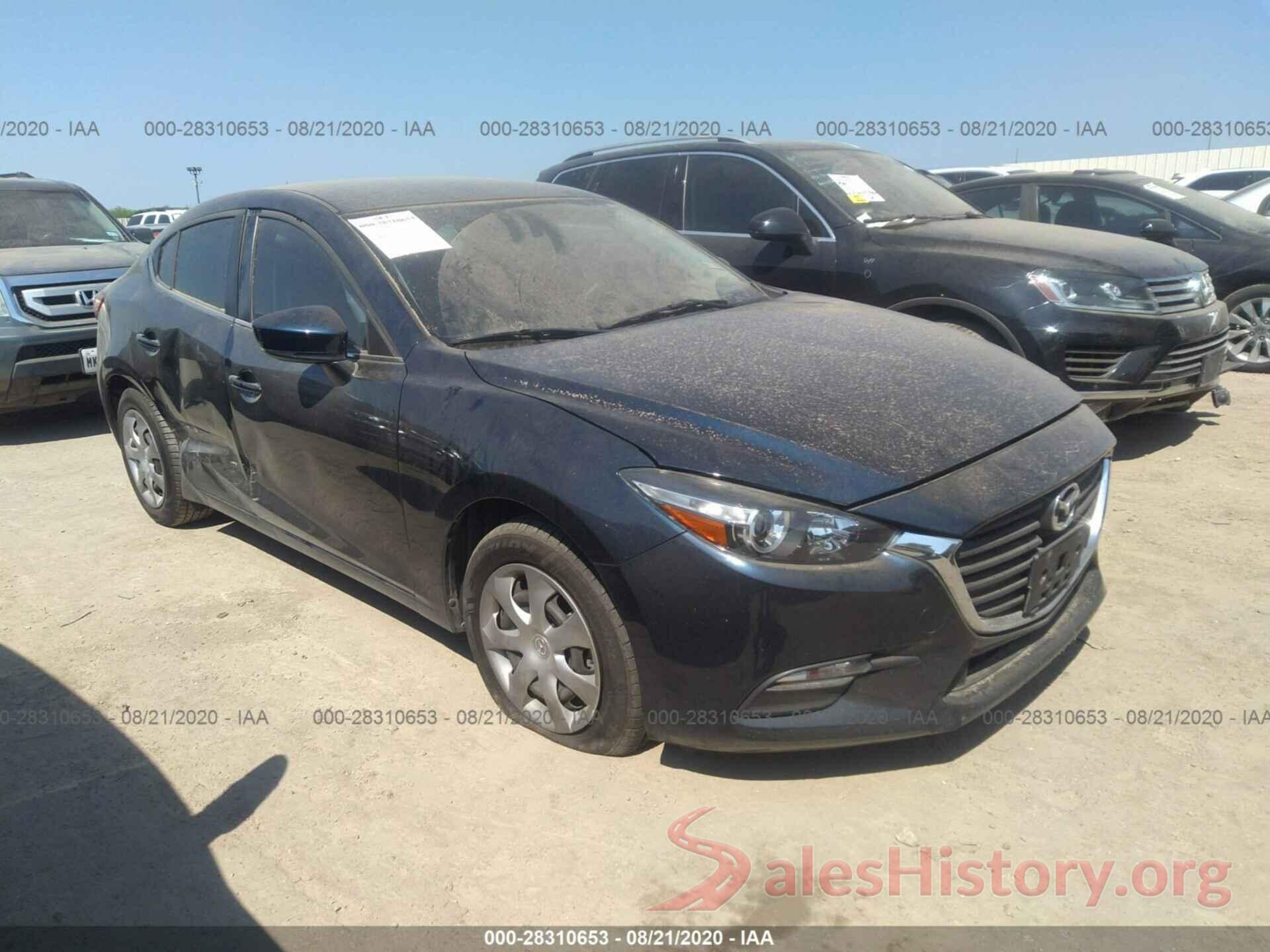 JM1BN1U75H1141823 2017 MAZDA MAZDA3 4-DOOR