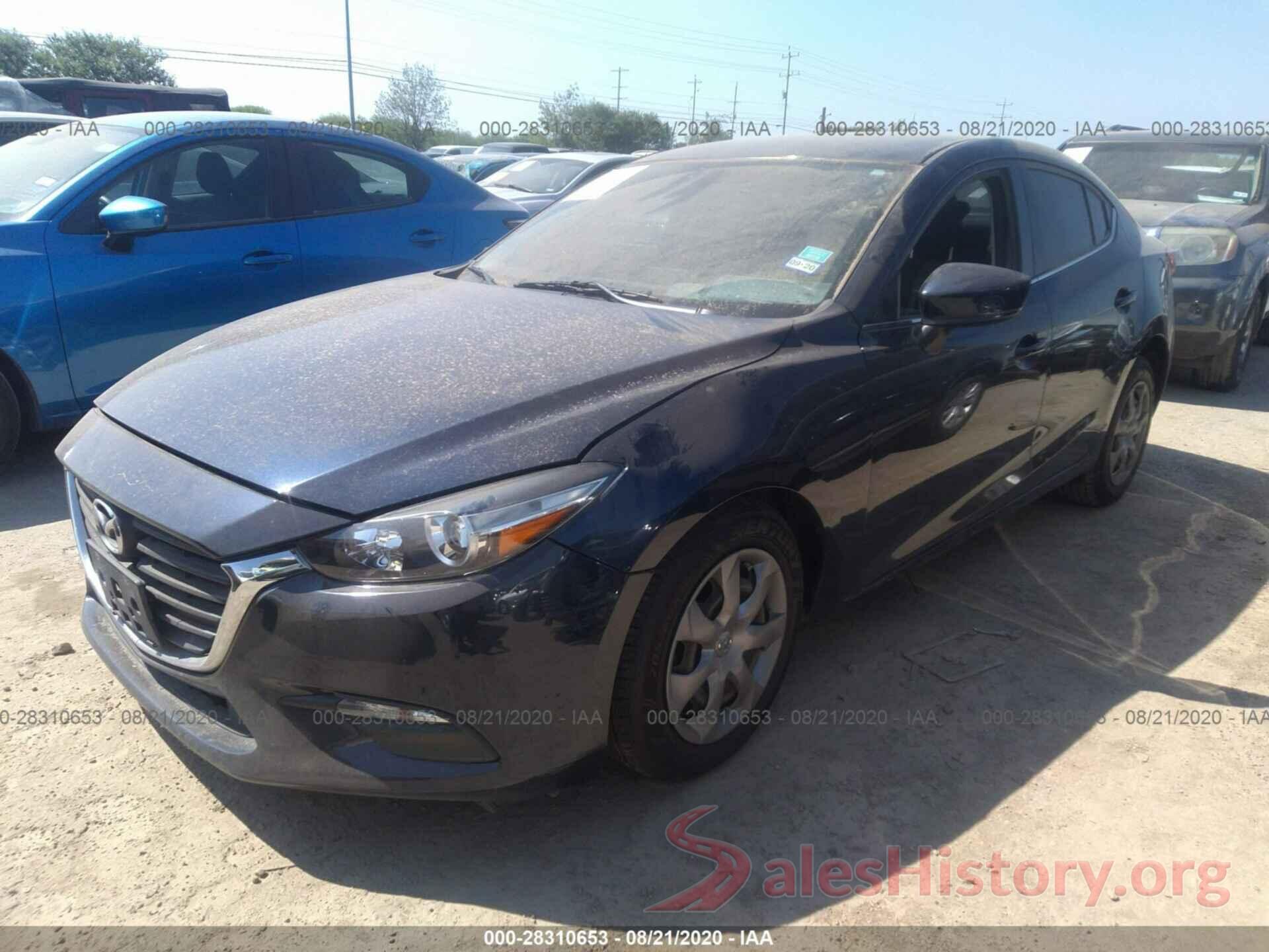 JM1BN1U75H1141823 2017 MAZDA MAZDA3 4-DOOR