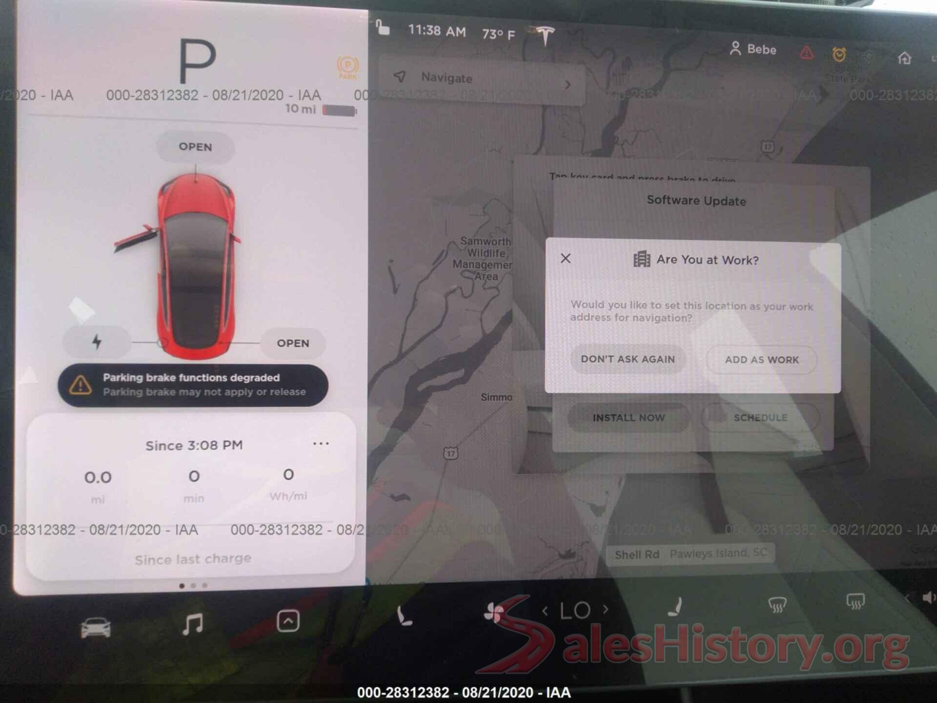 5YJ3E1EA4JF167440 2018 TESLA MODEL 3