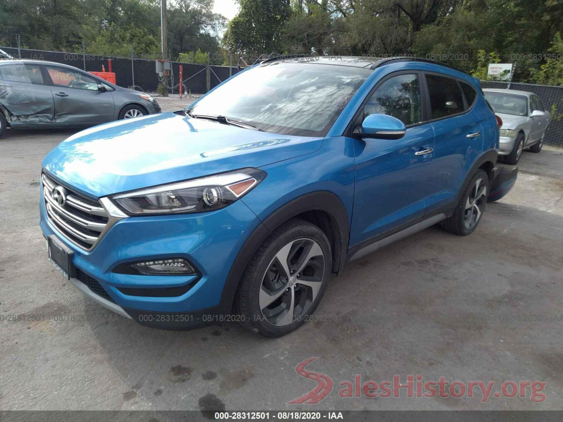 KM8J3CA27HU281713 2017 HYUNDAI TUCSON