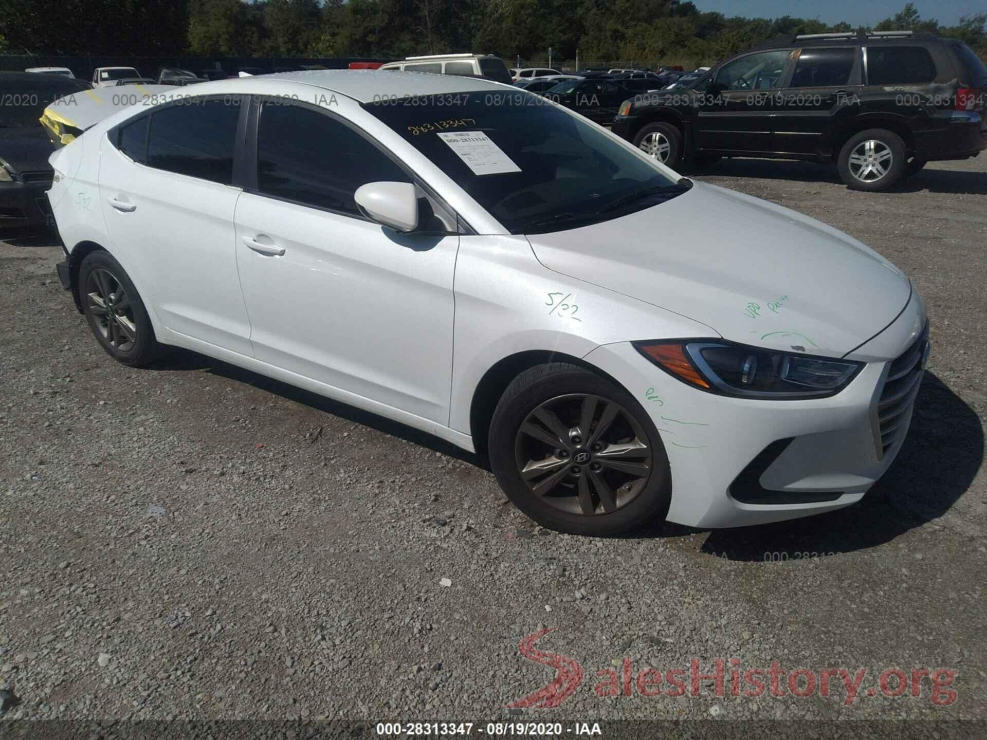 5NPD84LF9JH238094 2018 HYUNDAI ELANTRA