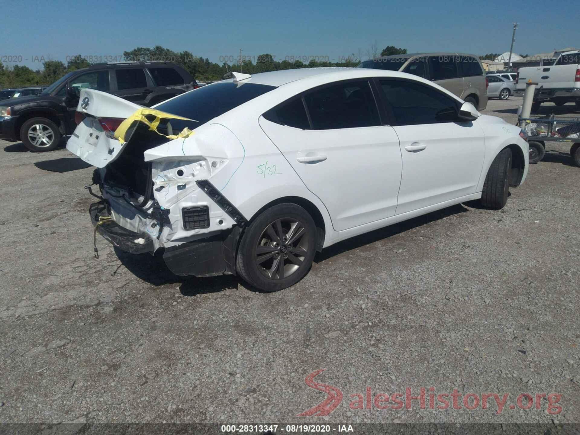 5NPD84LF9JH238094 2018 HYUNDAI ELANTRA